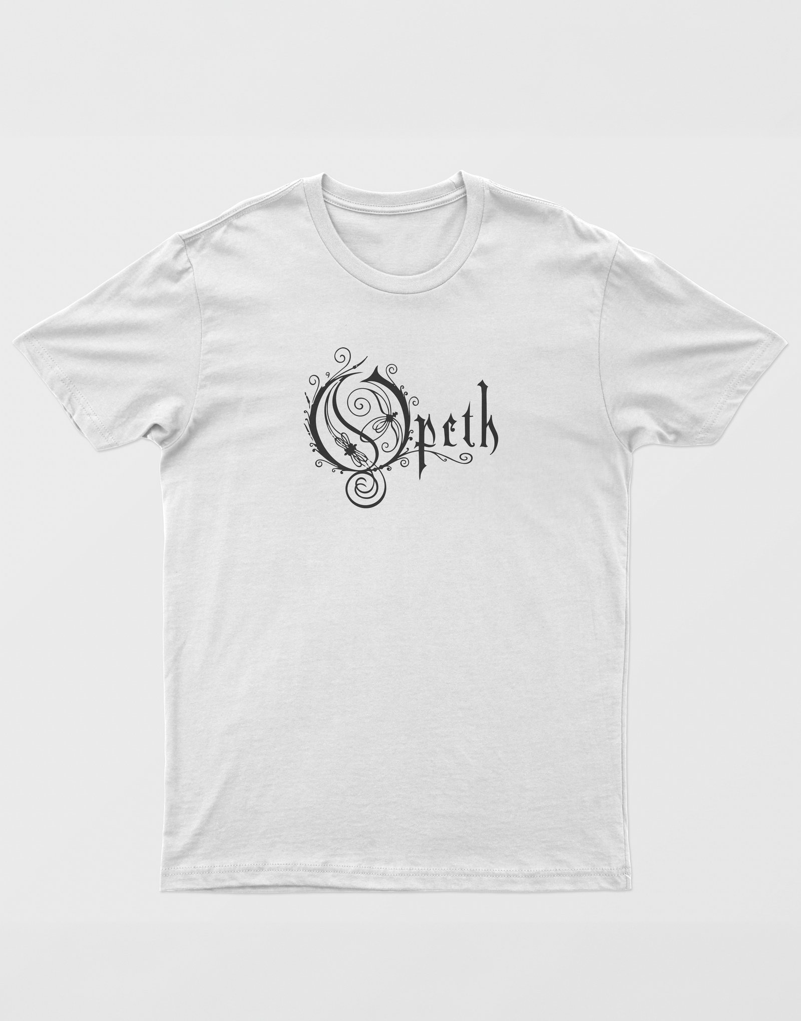 Opeth Unisex Beyaz Tişört