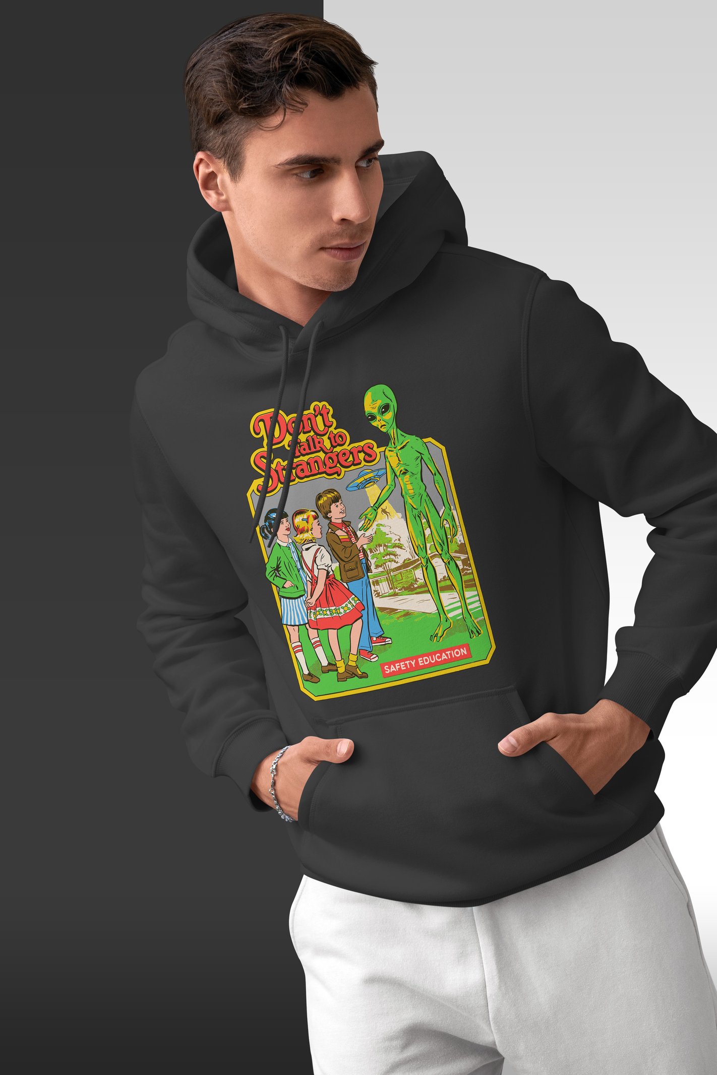 Don't Talk Kapüşonlu Unisex Sweatshirt