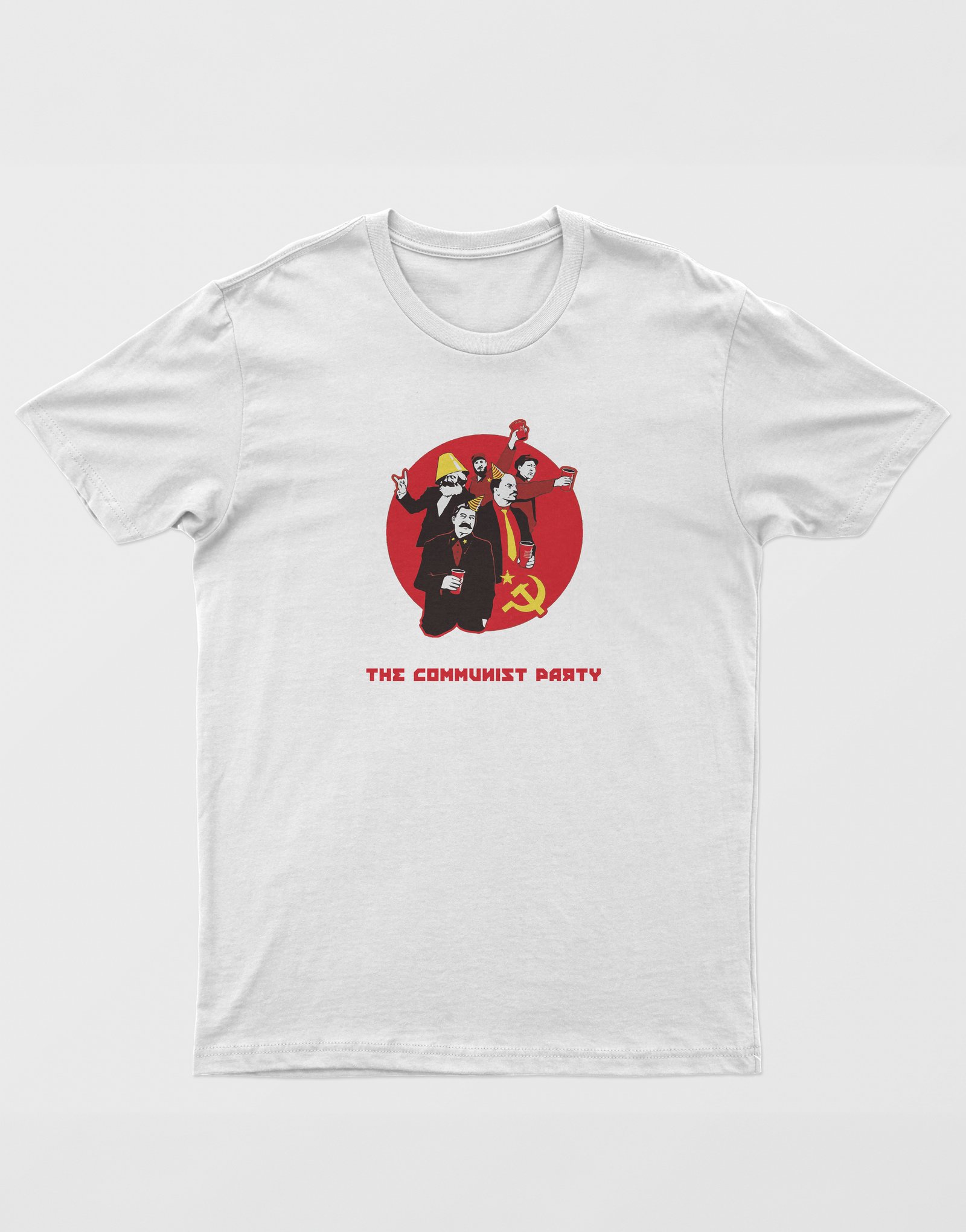 The Communist Party Beyaz Tişört