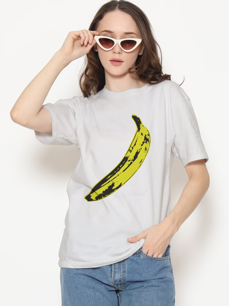 Velvet Underground Unisex Beyaz Tişört