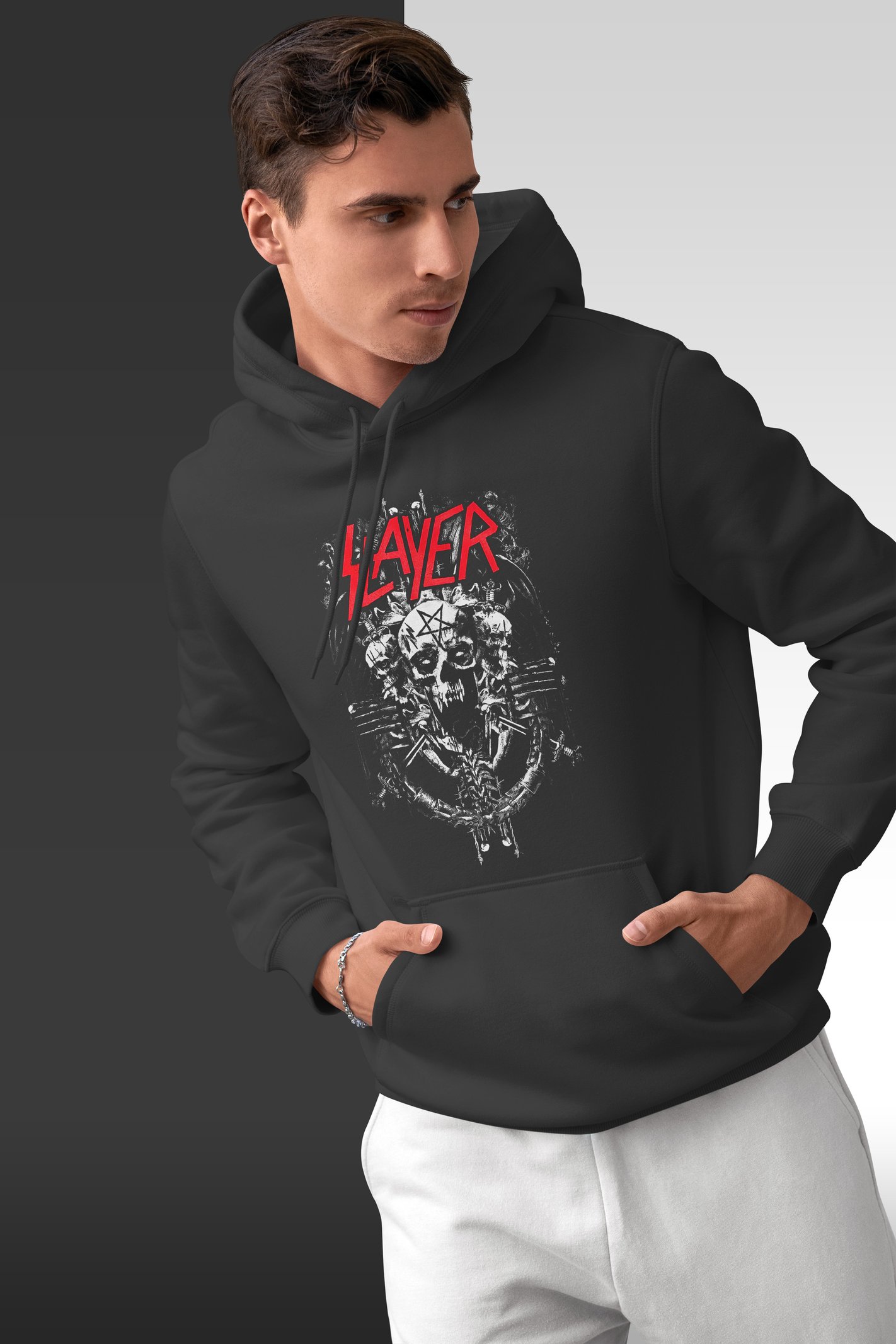 Slayer Kapüşonlu Unisex Sweatshirt