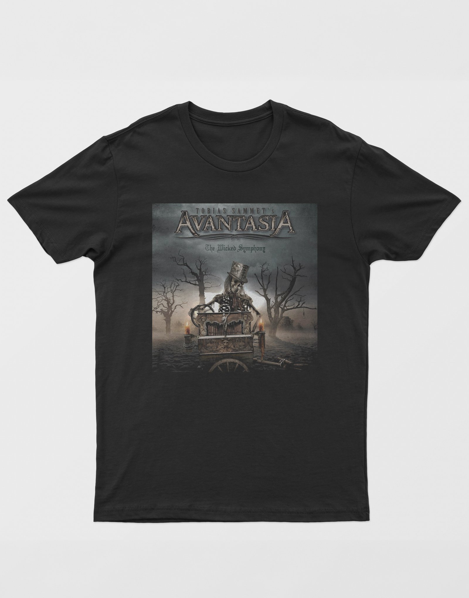Avantasia Dijital Baskı Unisex Tişört