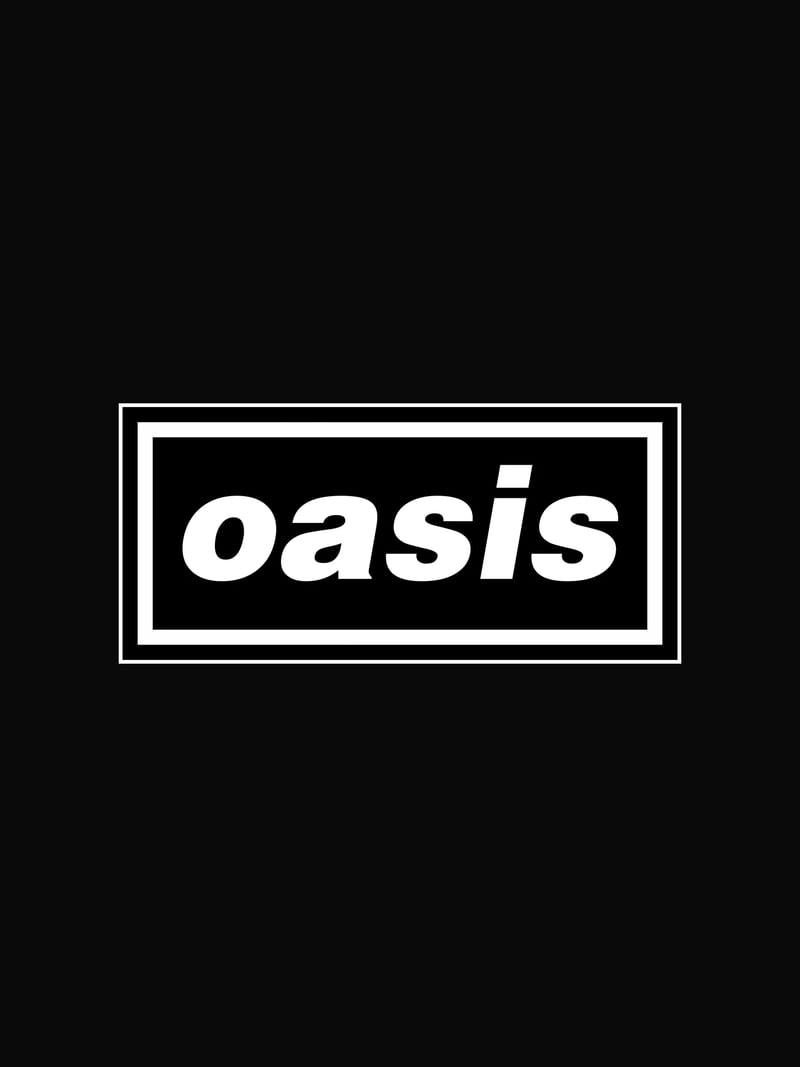 Oasis Logo baskısının kendisi, ürün üzerinde değil