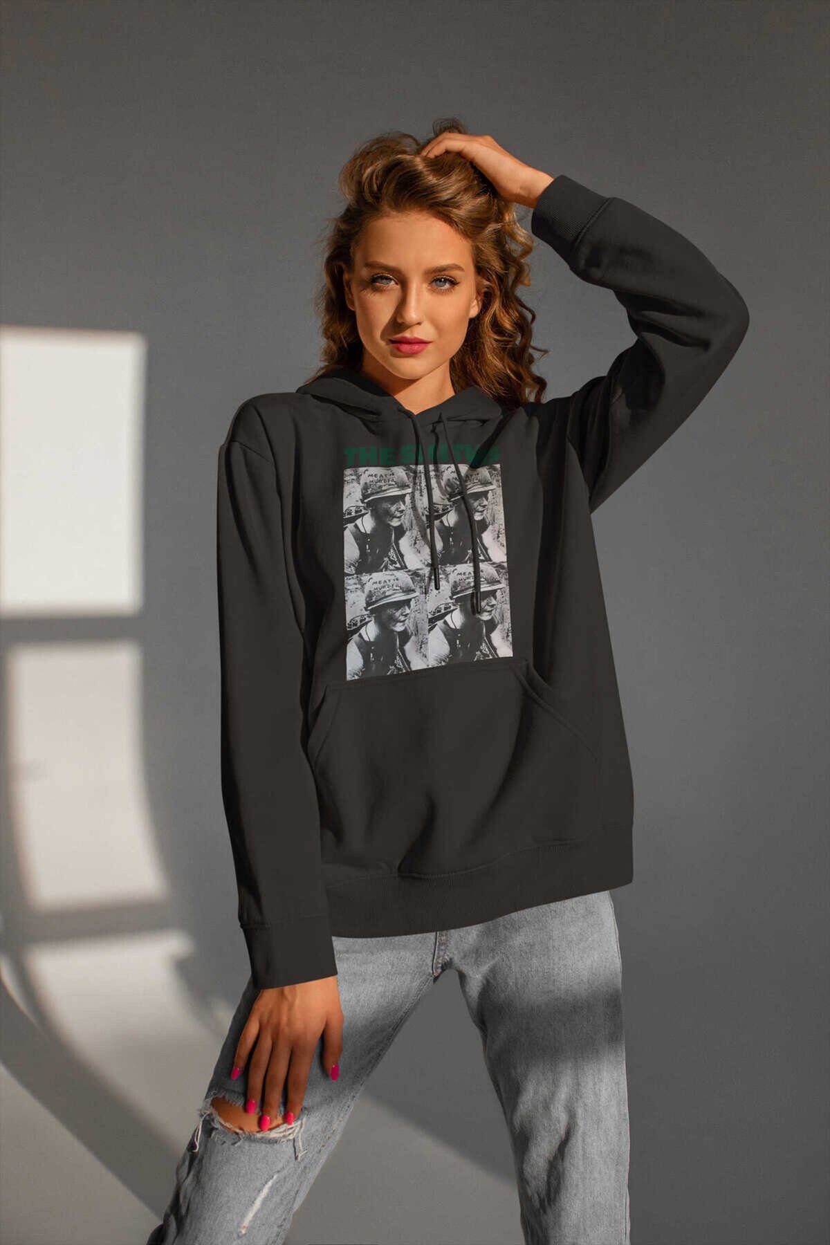 The Smiths Dijital Baskı Kapüşonlu Unisex Sweatshirt