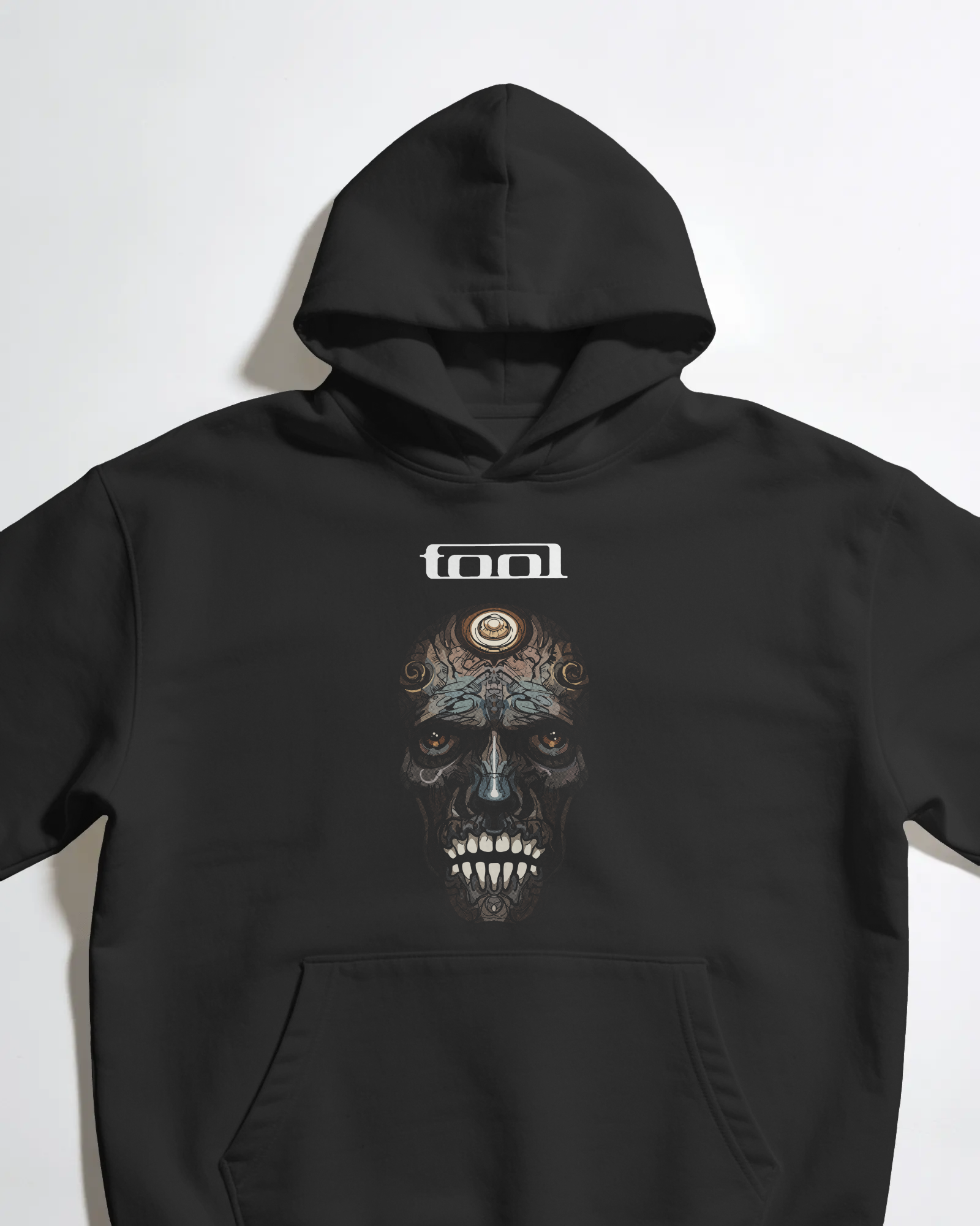 Tool Kafatası Kapüşonlu Sweatshirt