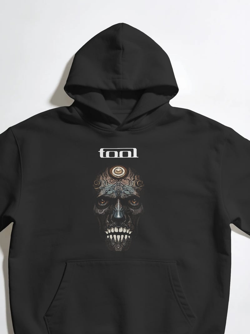 Tool Kafatası Kapüşonlu Sweatshirt