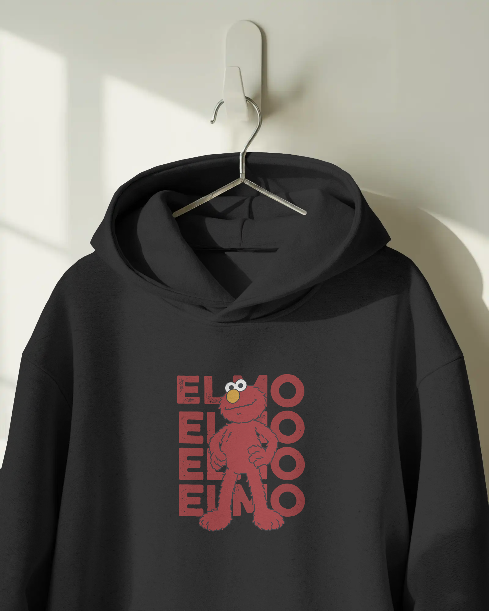 Elmo Kapüşonlu Sweatshirt