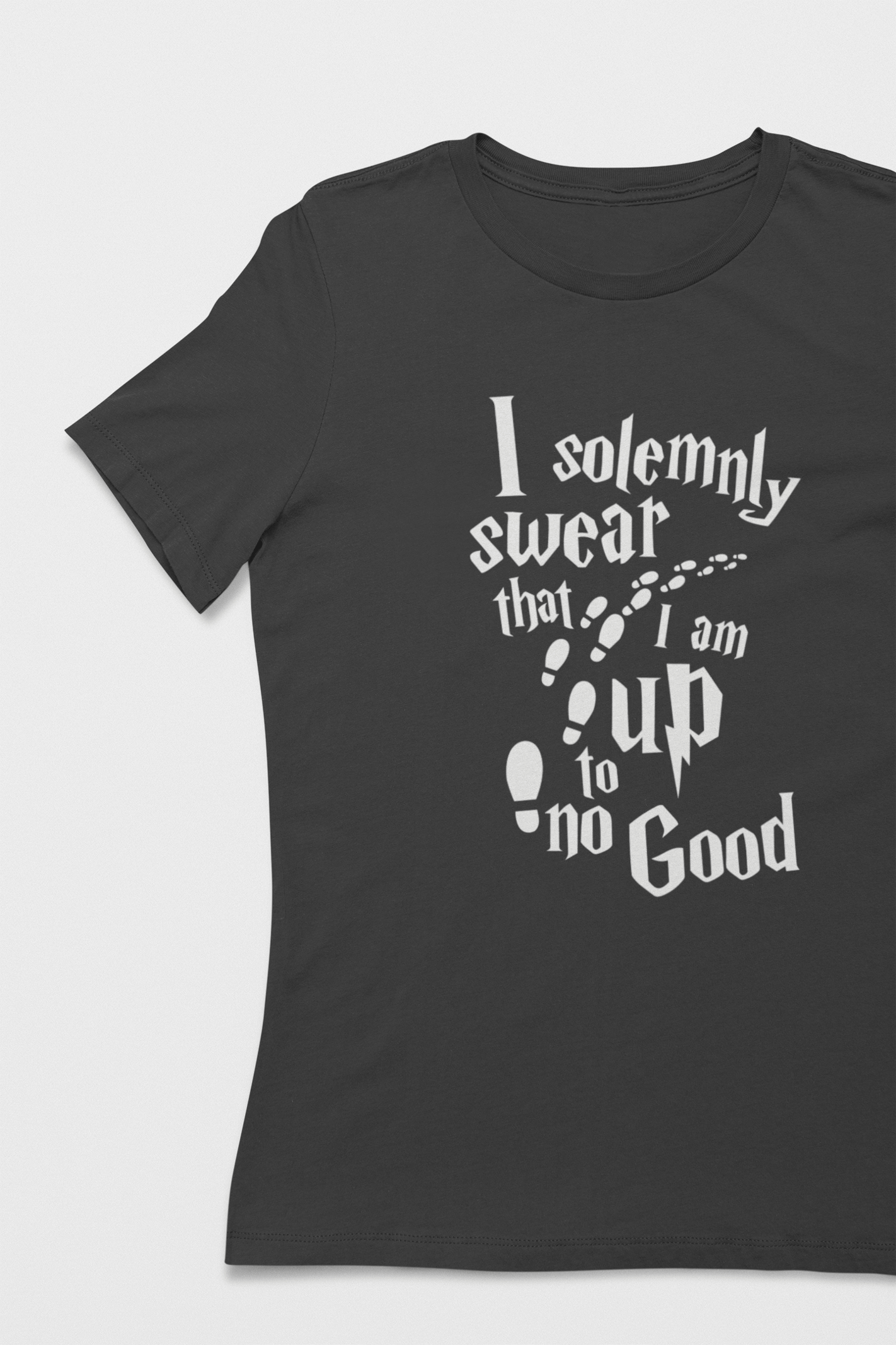Harry Potter Unisex Siyah Tişört