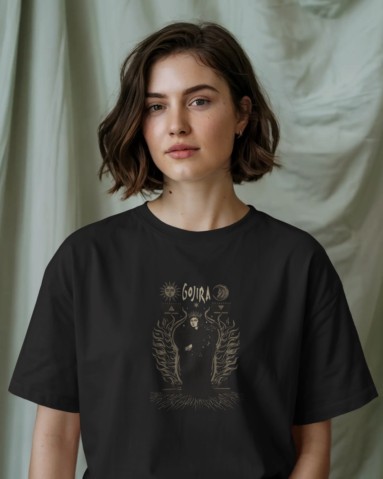 Gojira Alev Tişört