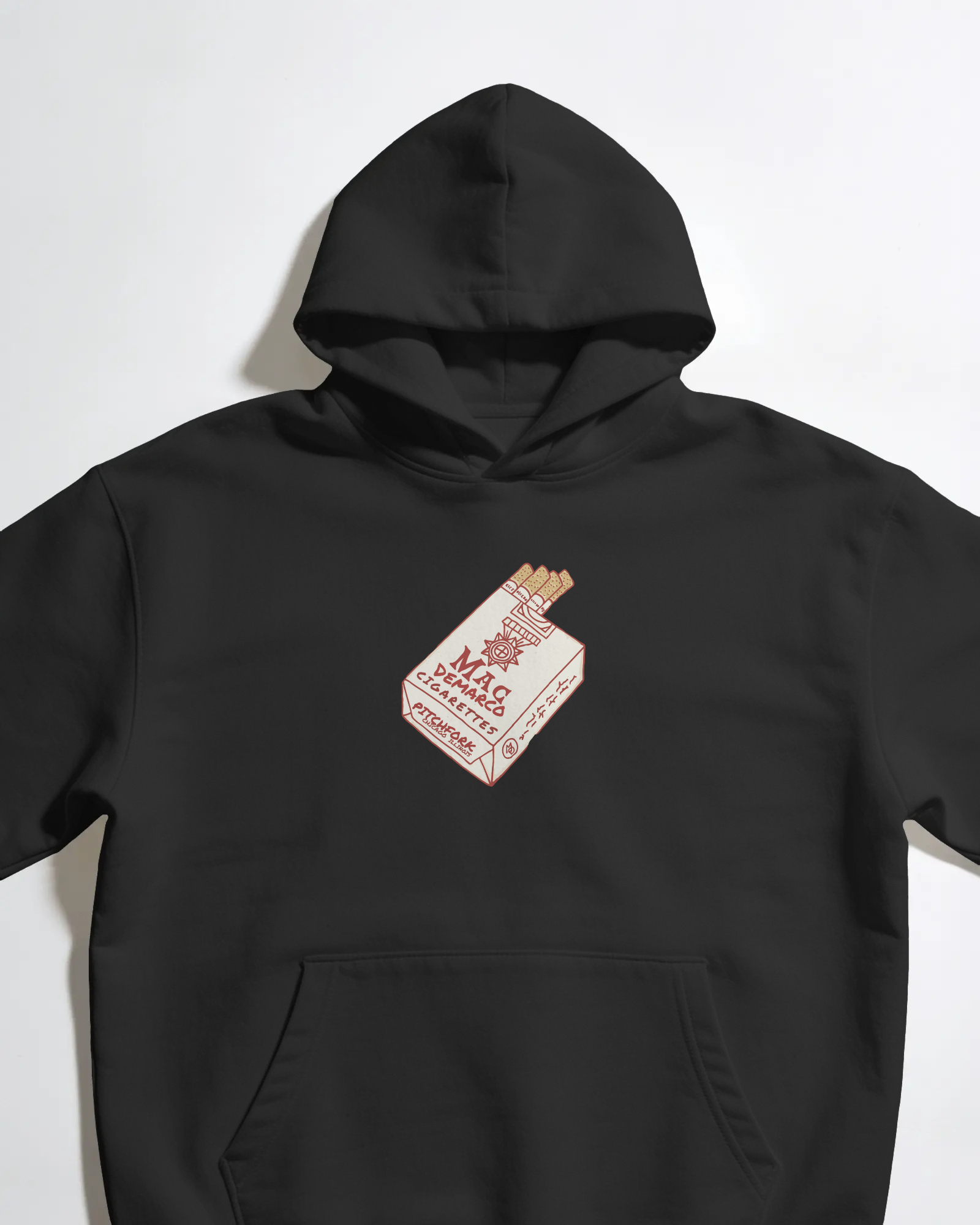 Mac Demarco Sigara Kapüşonlu Sweatshirt