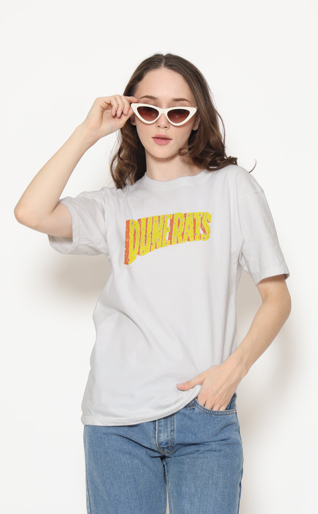 Dune Rats Unisex Beyaz Tişört