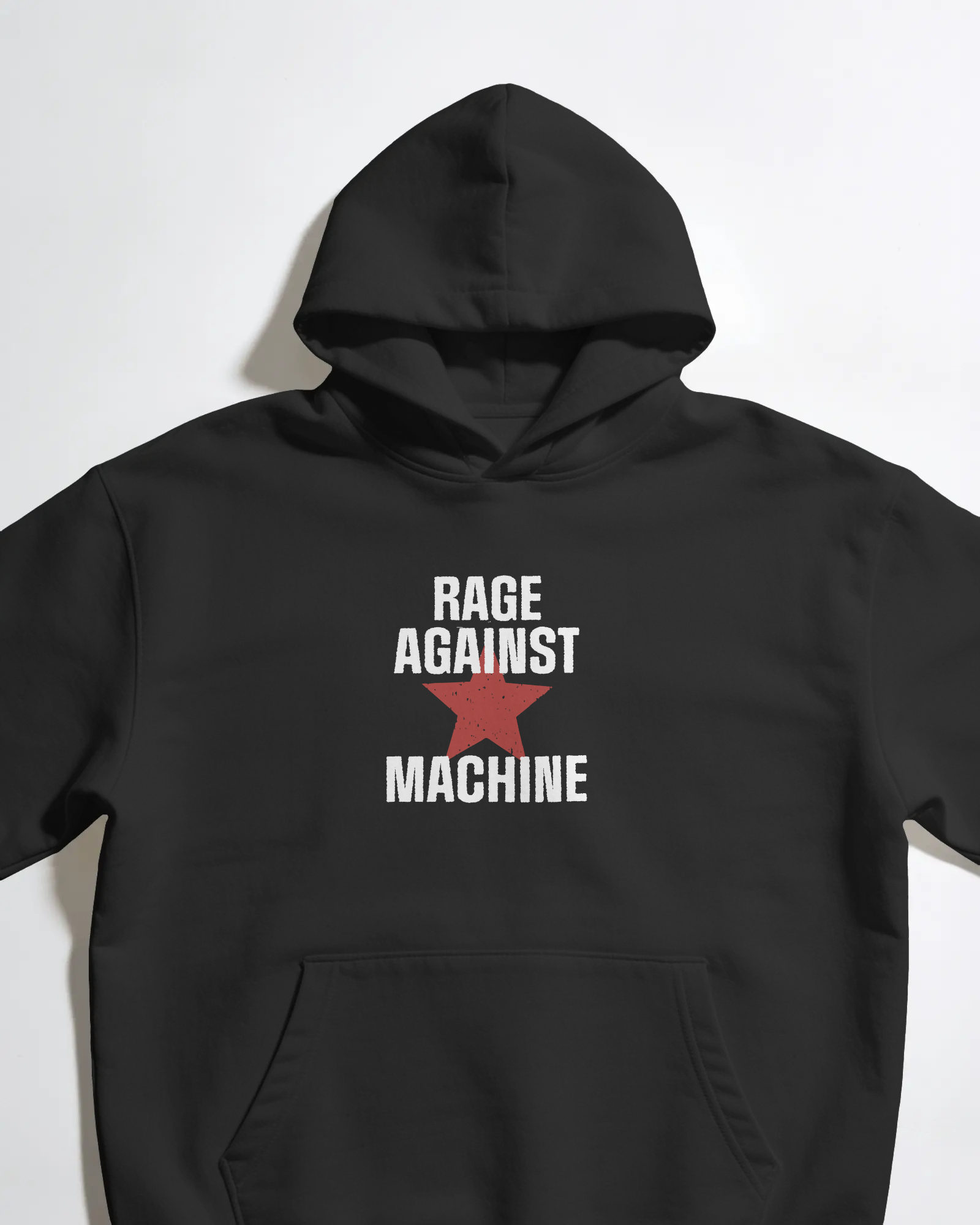 Rage Against the Machine Siyah Kapüşonlu Sweatshirt