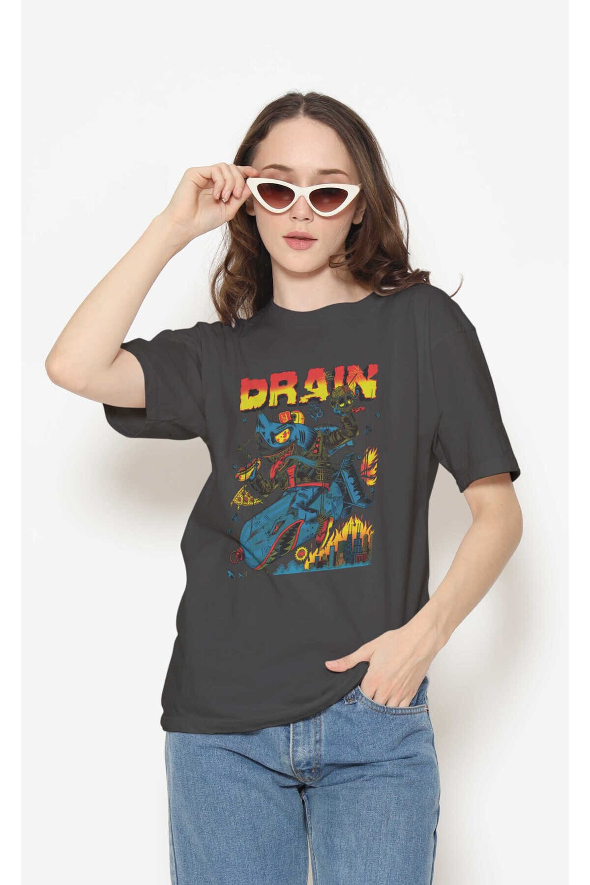Drain Alev Tişört