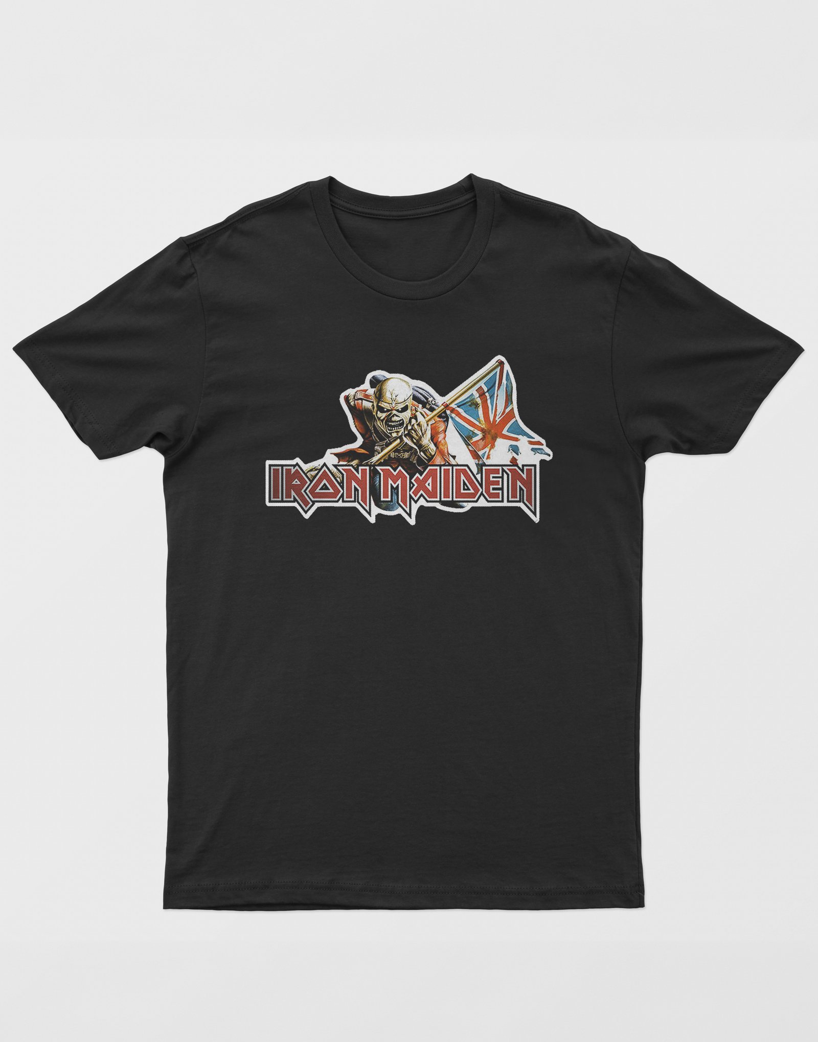 Iron Maiden Dijital Baskı Unisex Tişört
