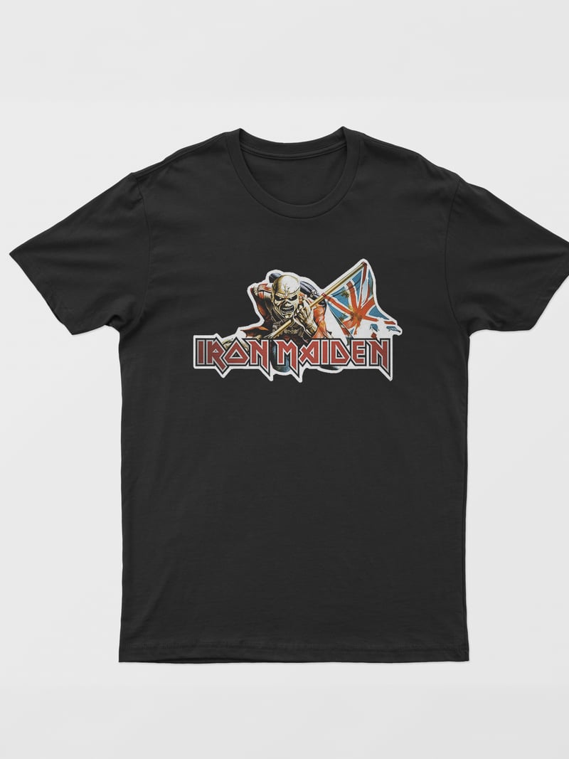 Iron Maiden Dijital Baskı Unisex Tişört