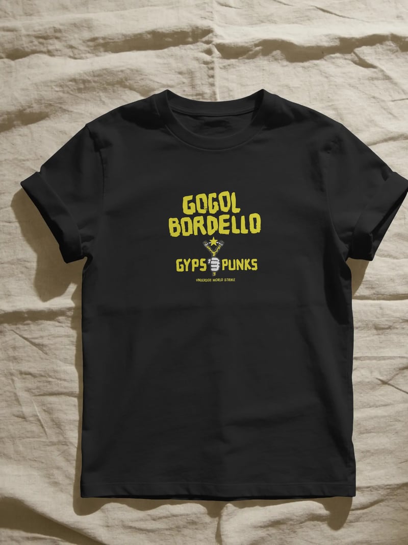 Gogol Bordello Siyah Tişört