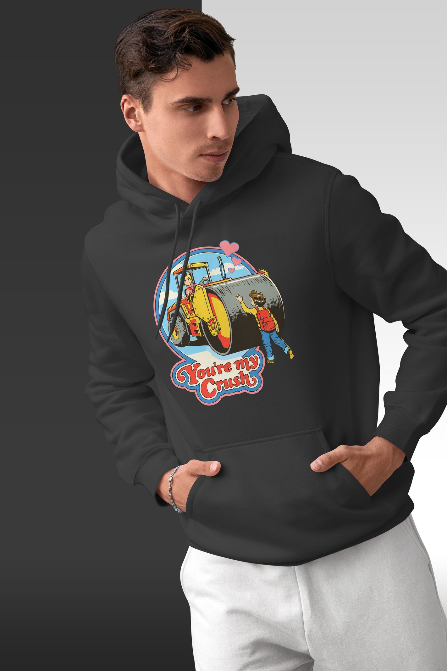 Crush Kapüşonlu Unisex Sweatshirt