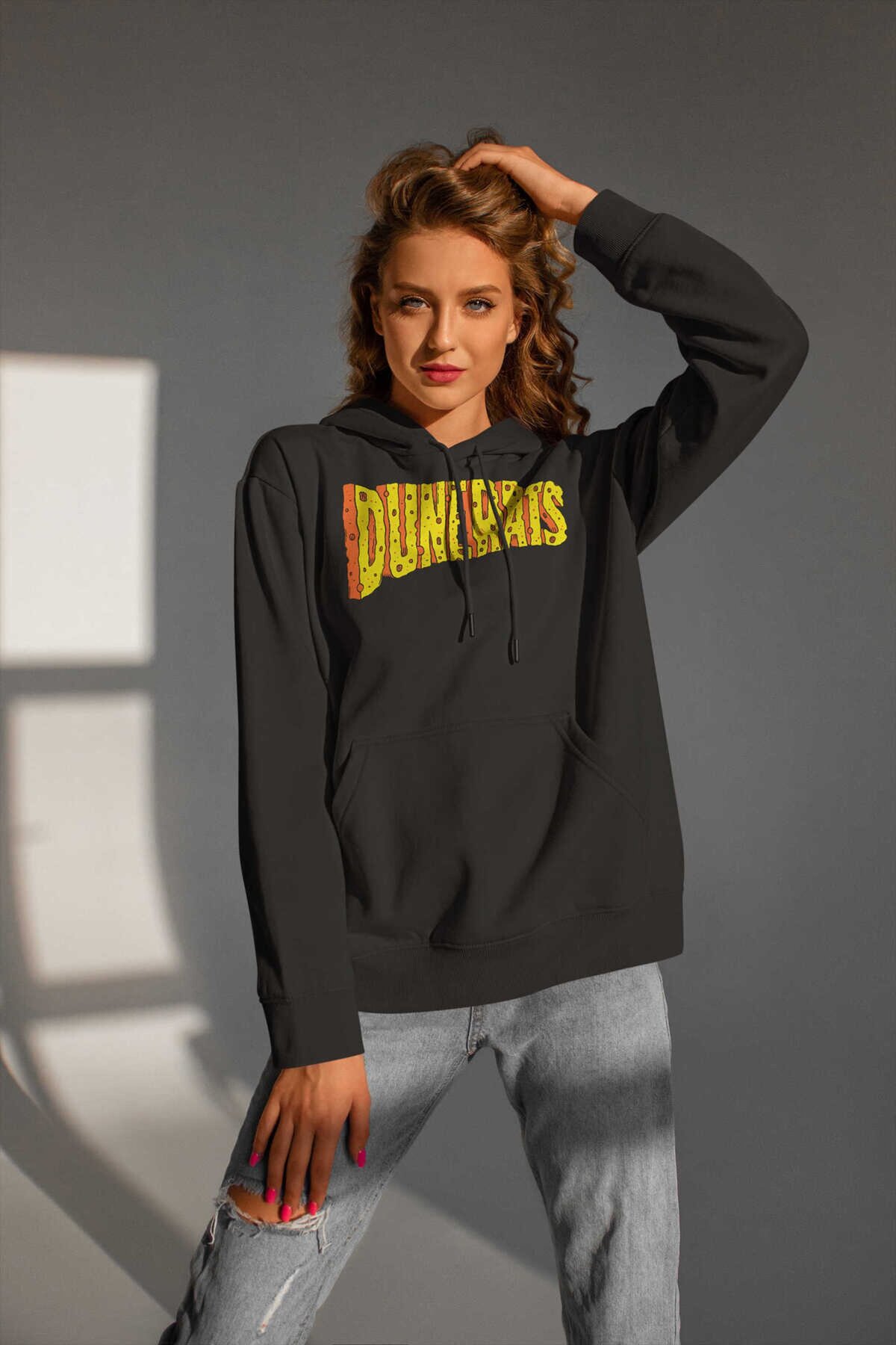 Dune Rats Dijital Baskı Kapüşonlu Unisex Sweatshirt