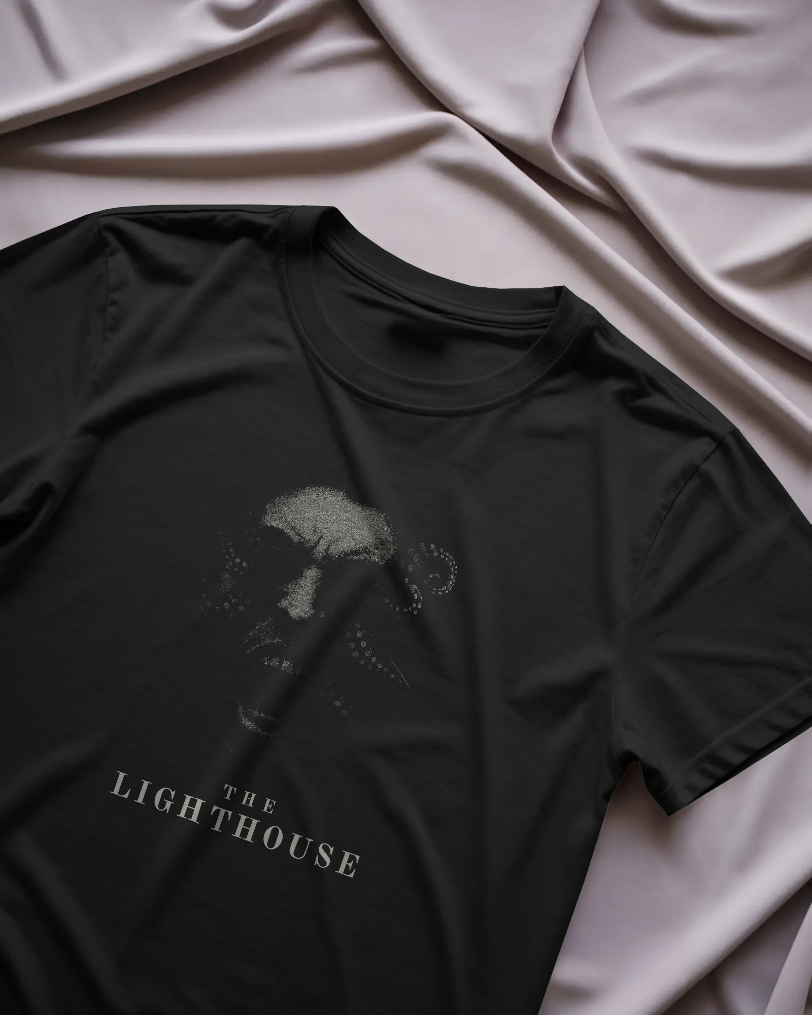 The Lighthouse Siyah Unisex Tişört