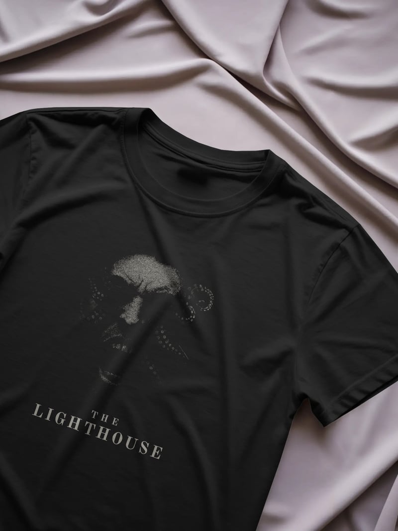 The Lighthouse Siyah Unisex Tişört