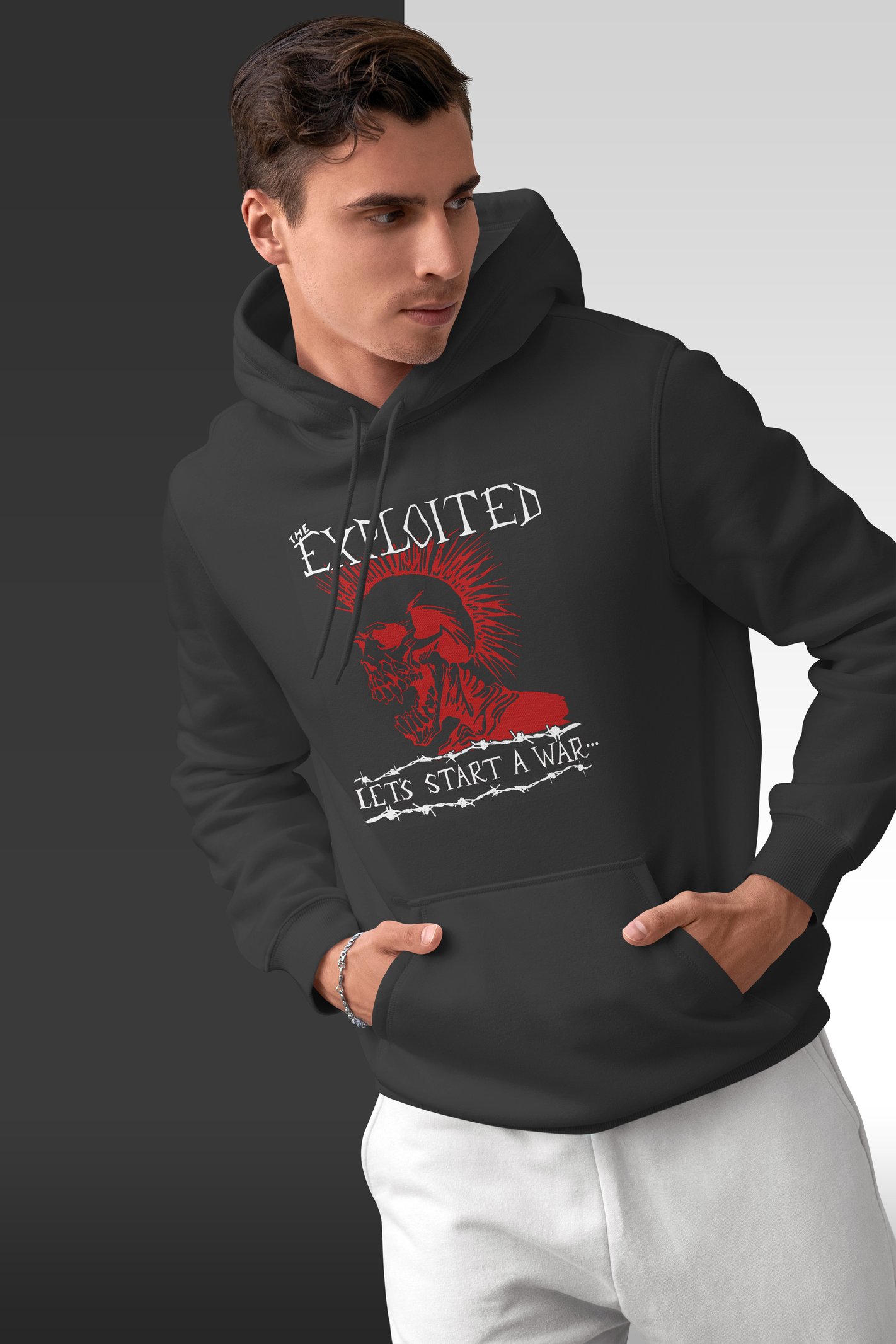 The Exploited Kapüşonlu Unisex Sweatshirt