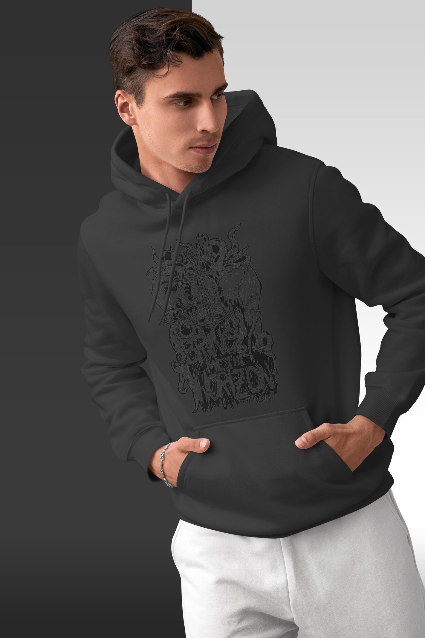 Bring Me The Horizon Kapüşonlu Unisex Sweatshirt