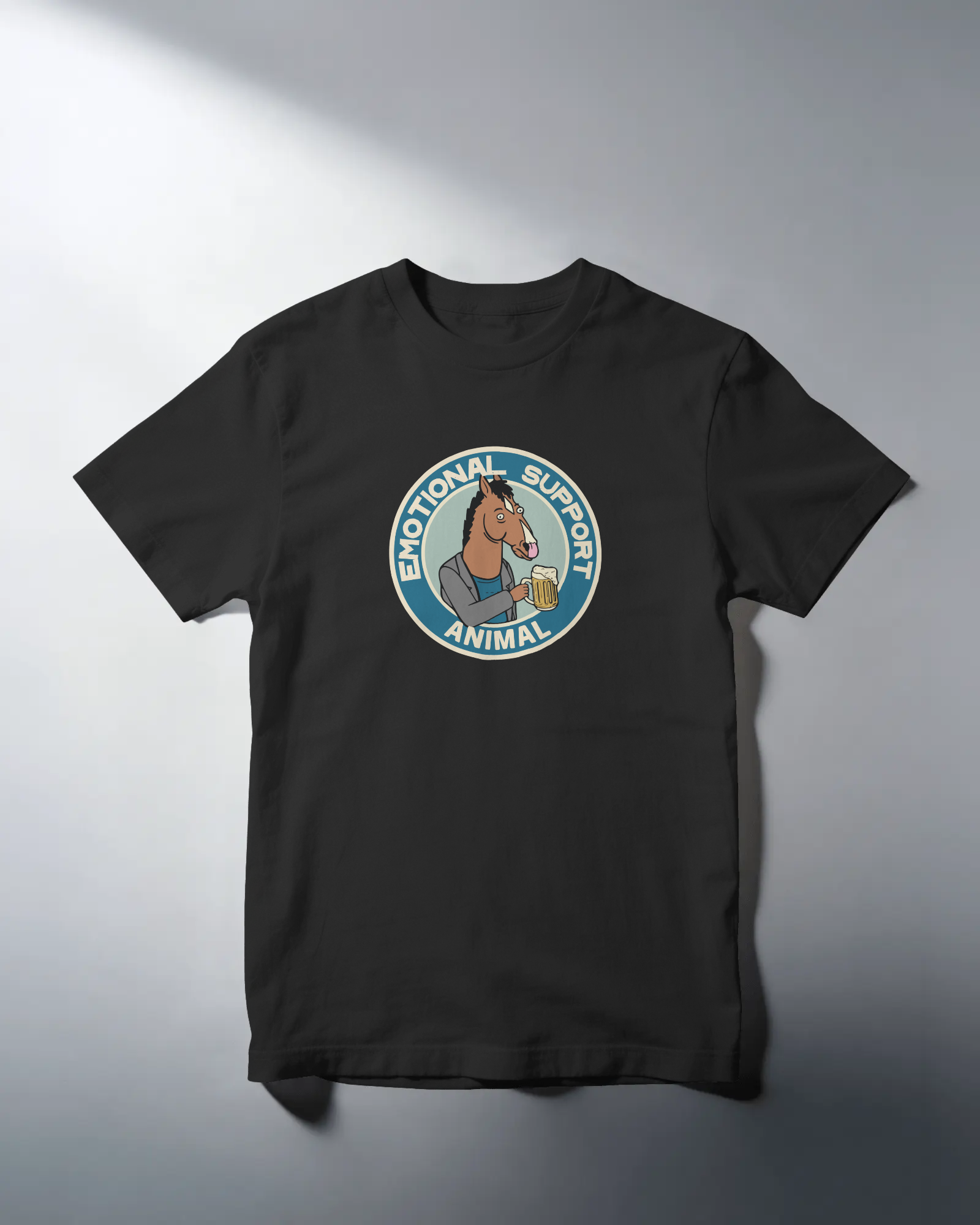 Bojack Horseman At Siyah Tişört