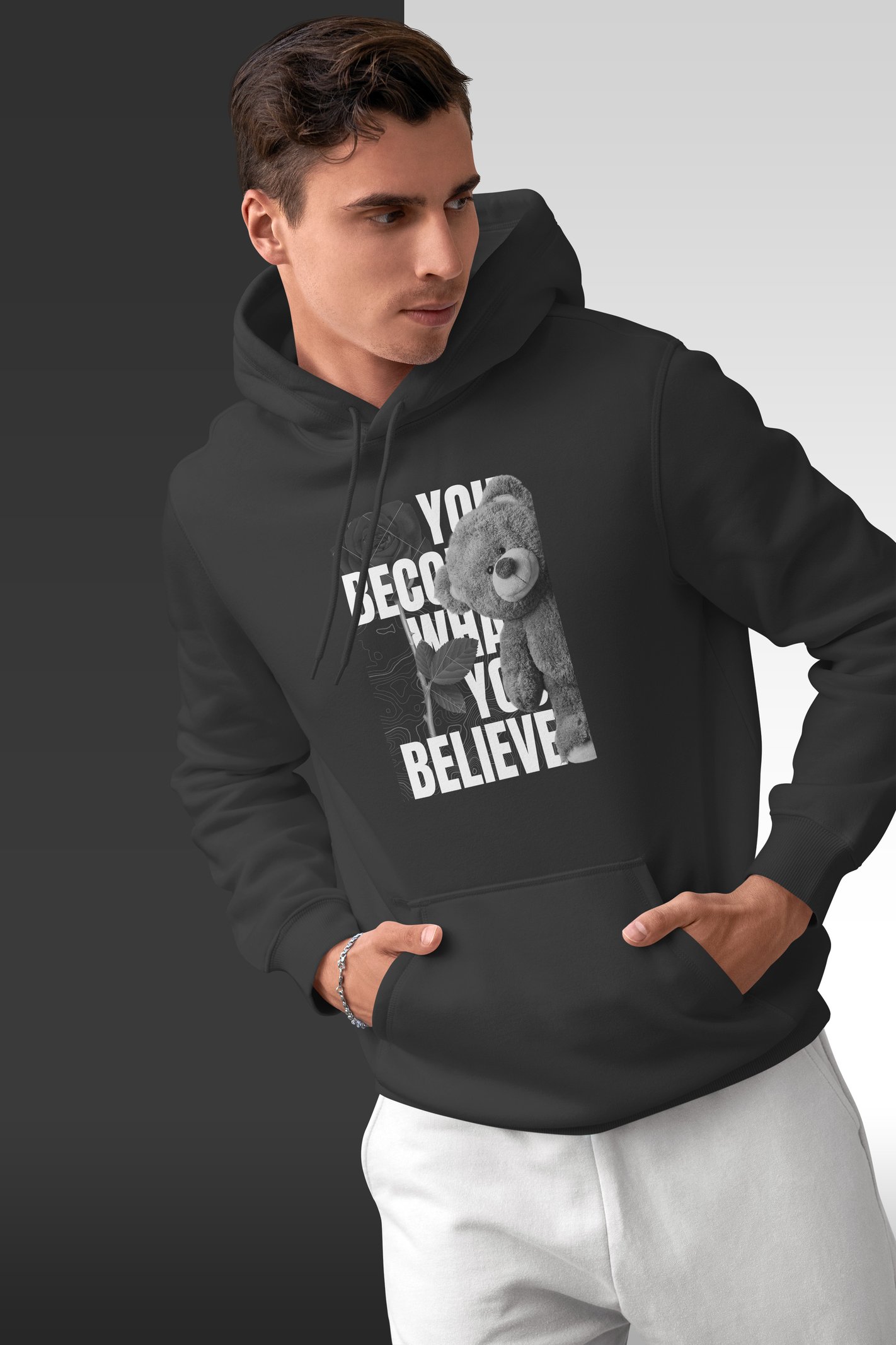 Believe Kapüşonlu Unisex Sweatshirt