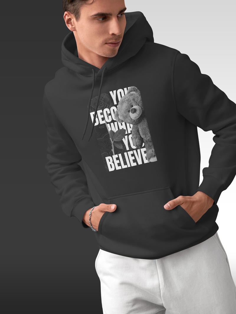 Believe Kapüşonlu Unisex Sweatshirt