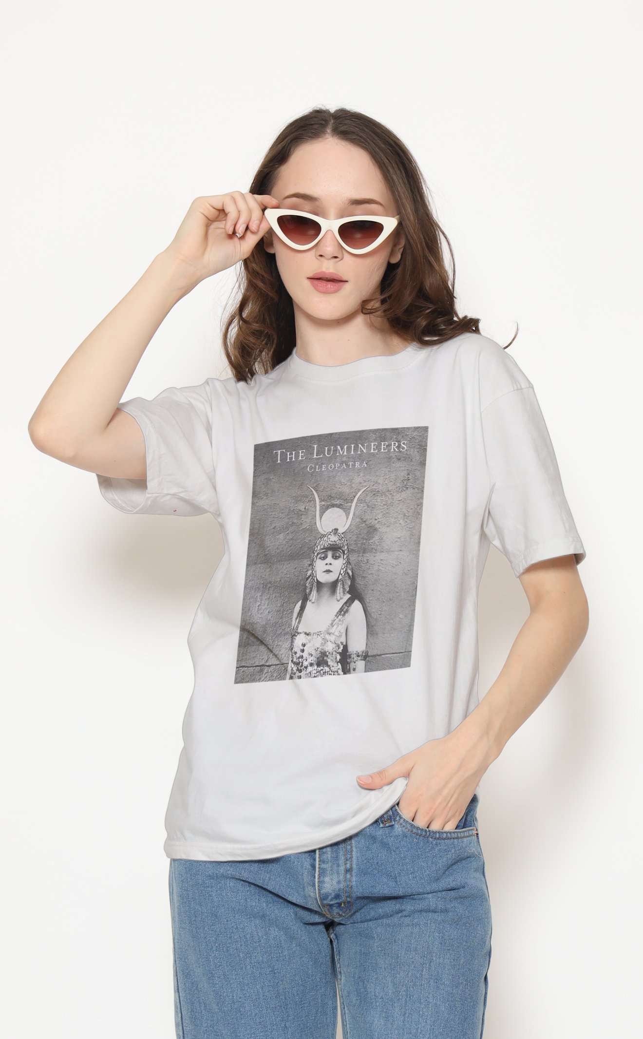The Lumineers Unisex Beyaz Tişört