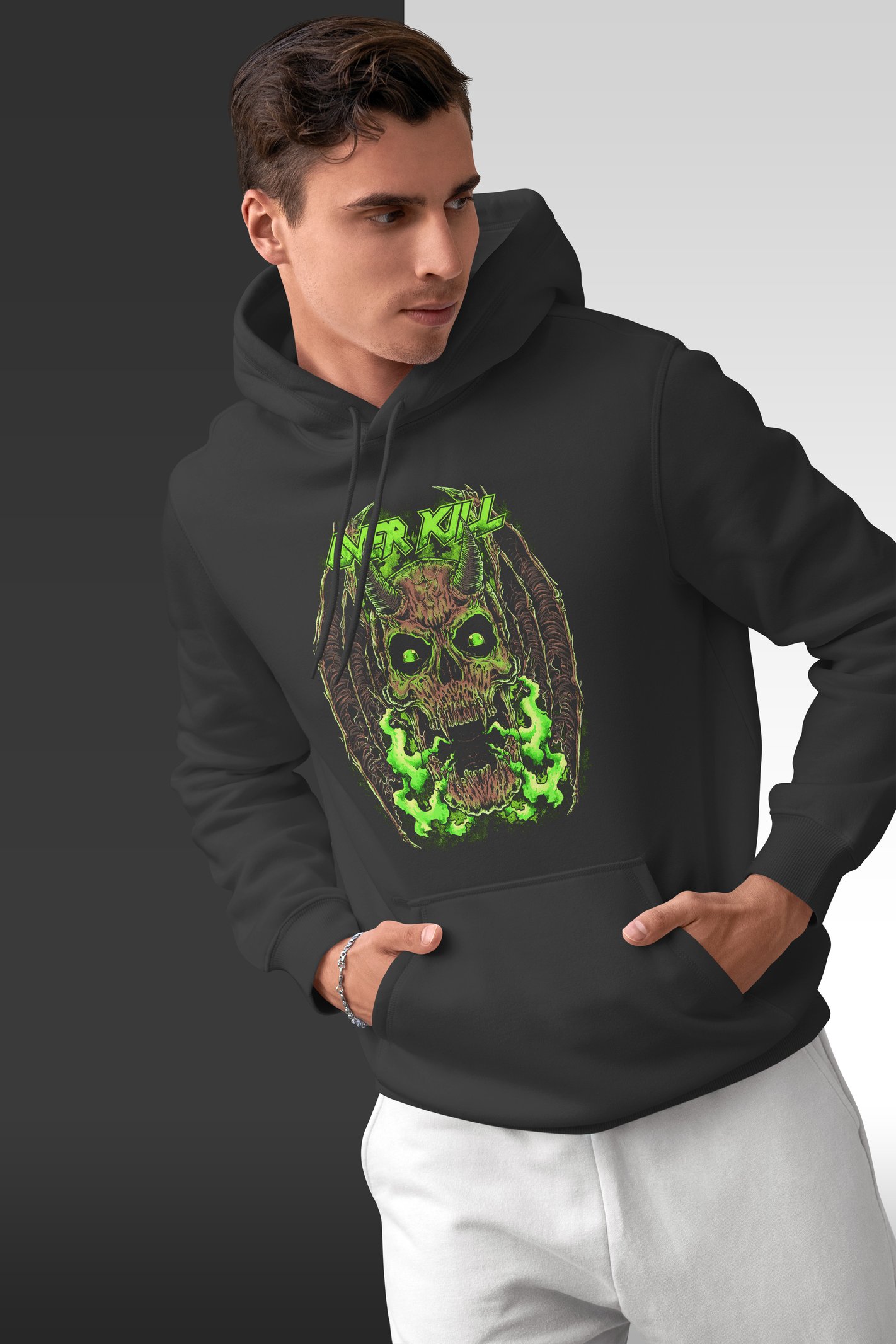 Overkill Kapüşonlu Unisex Sweatshirt