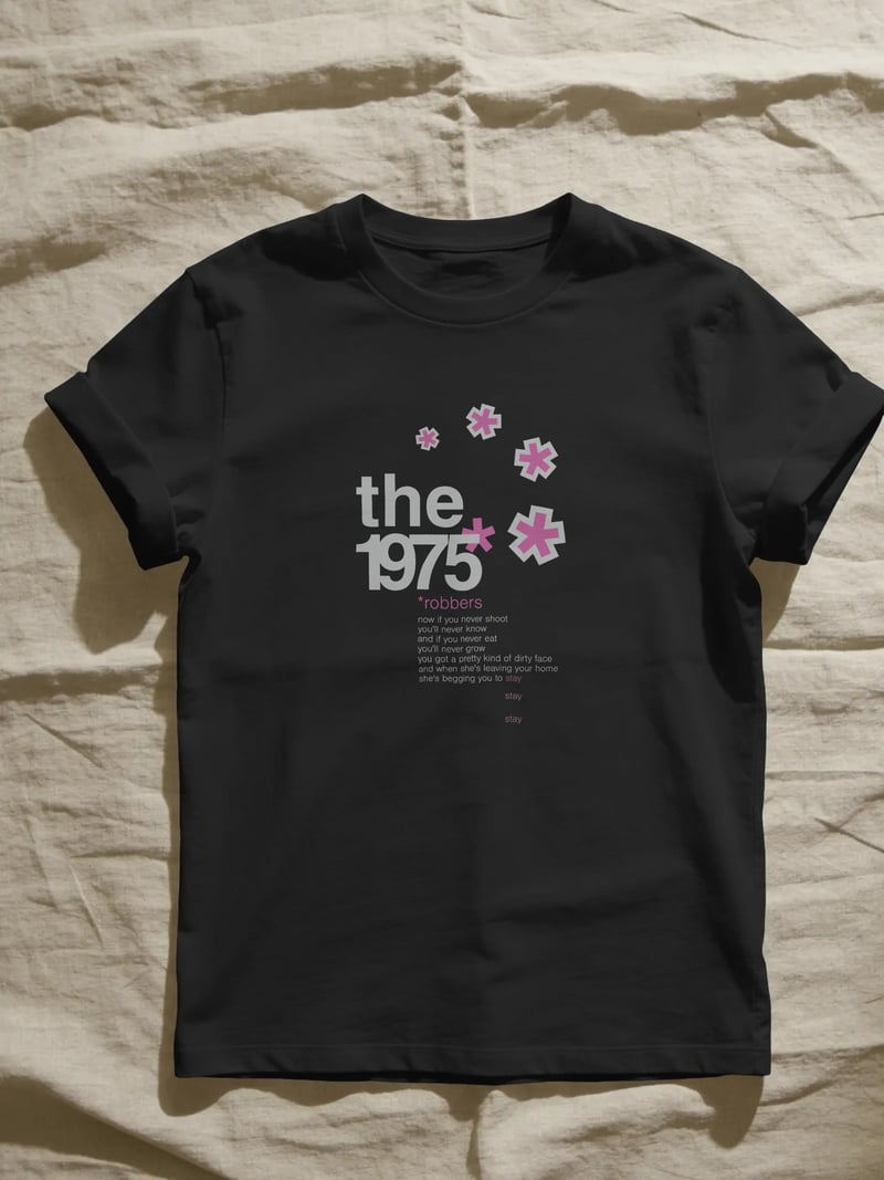 The 1975 Çiçek Tişört