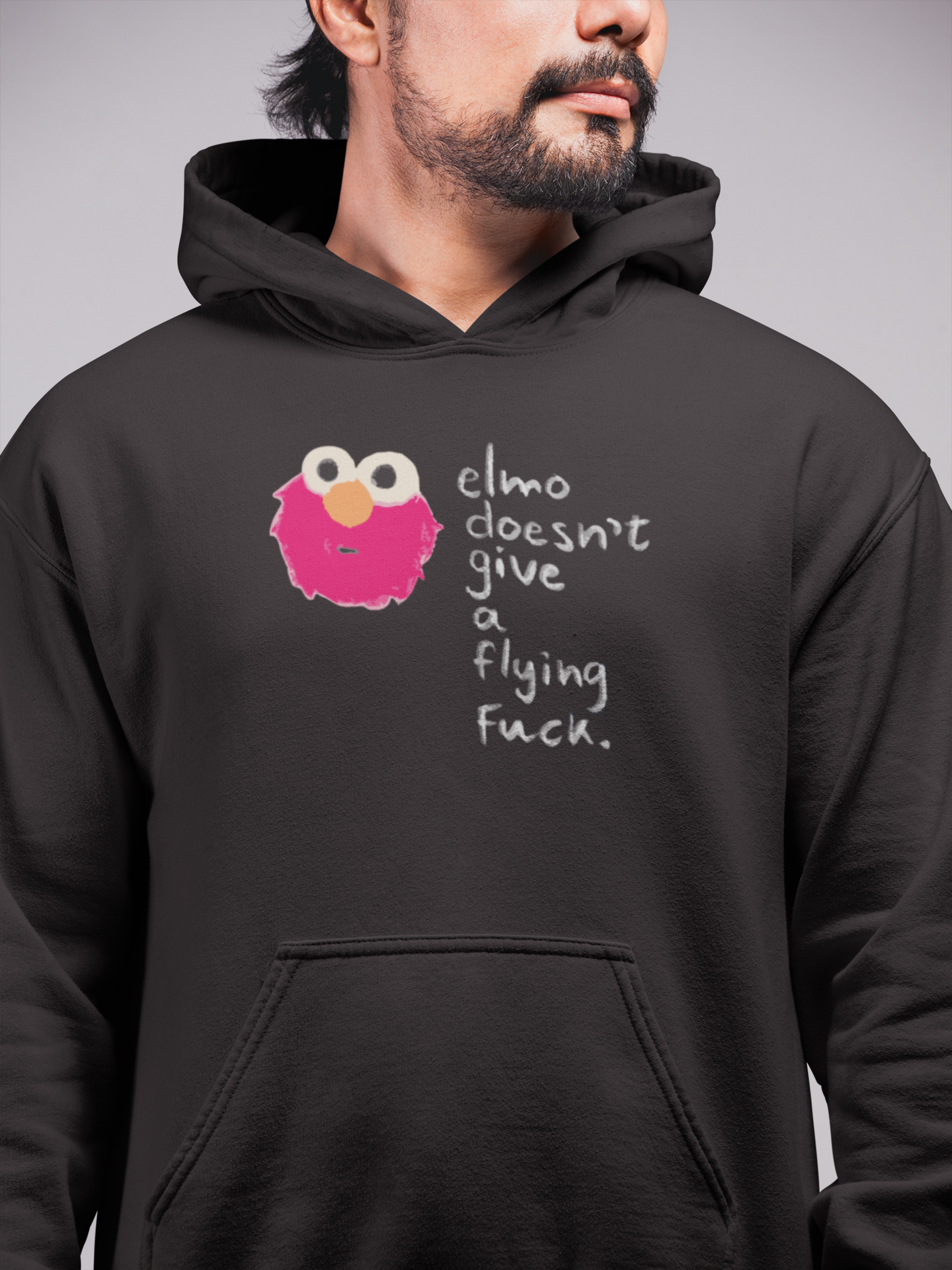Elmo Unisex Kapüşonlu Sweatshirt