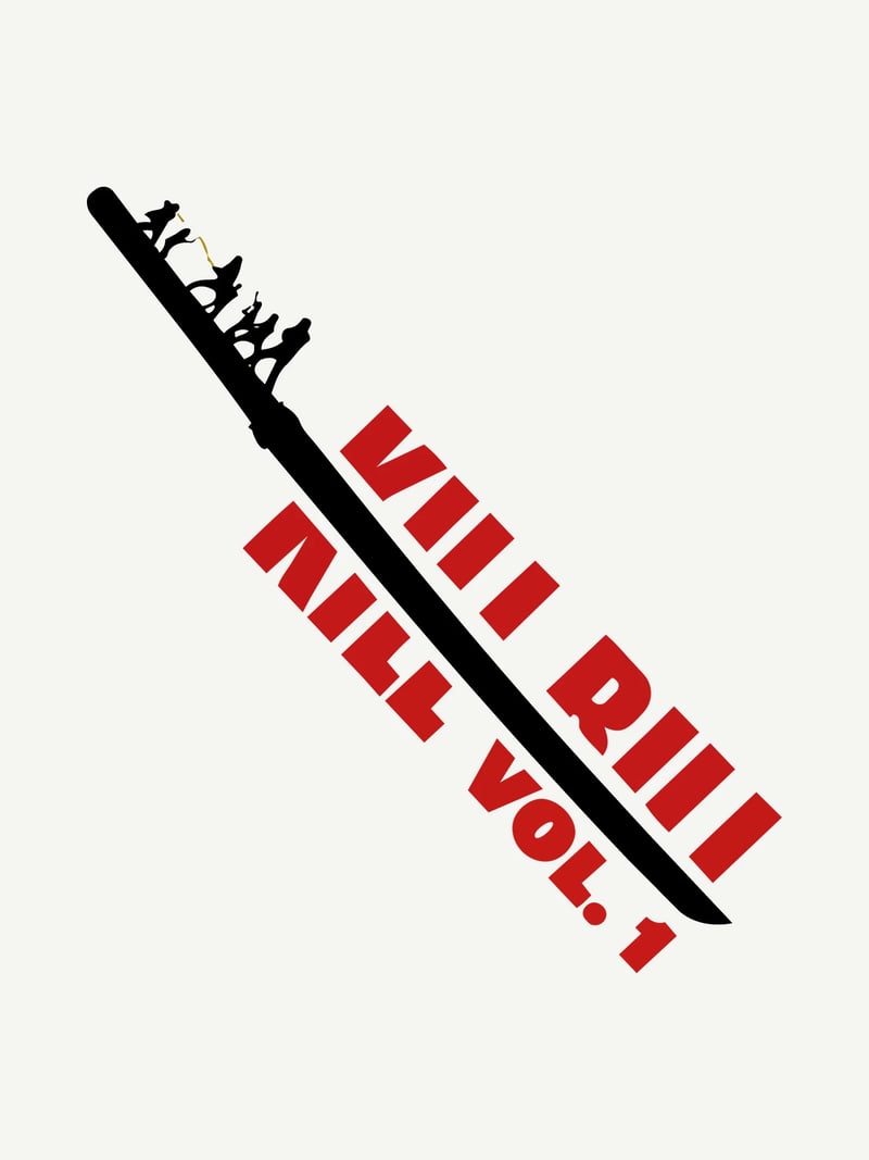 Kill Bill baskısının kendisi, ürün üzerinde değil