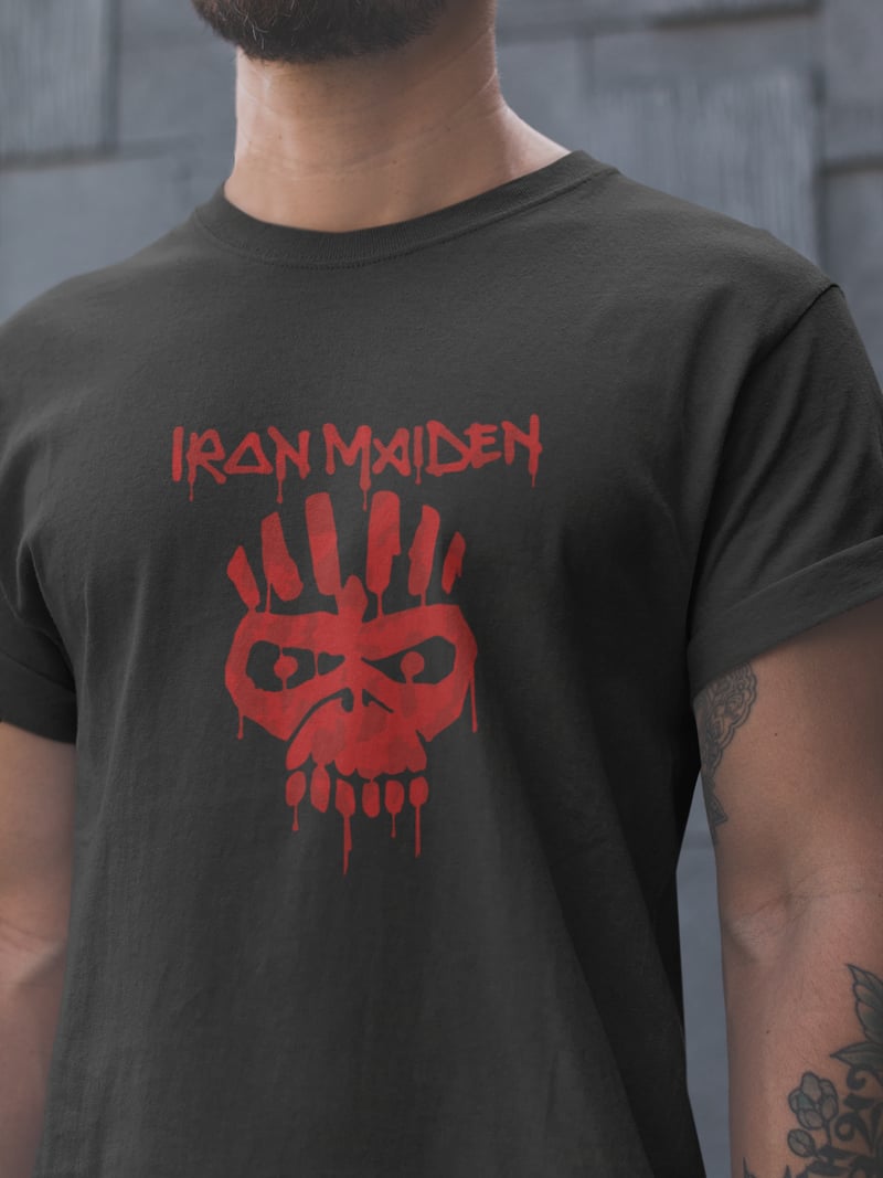 Iron Maiden Unisex Siyah Tişört