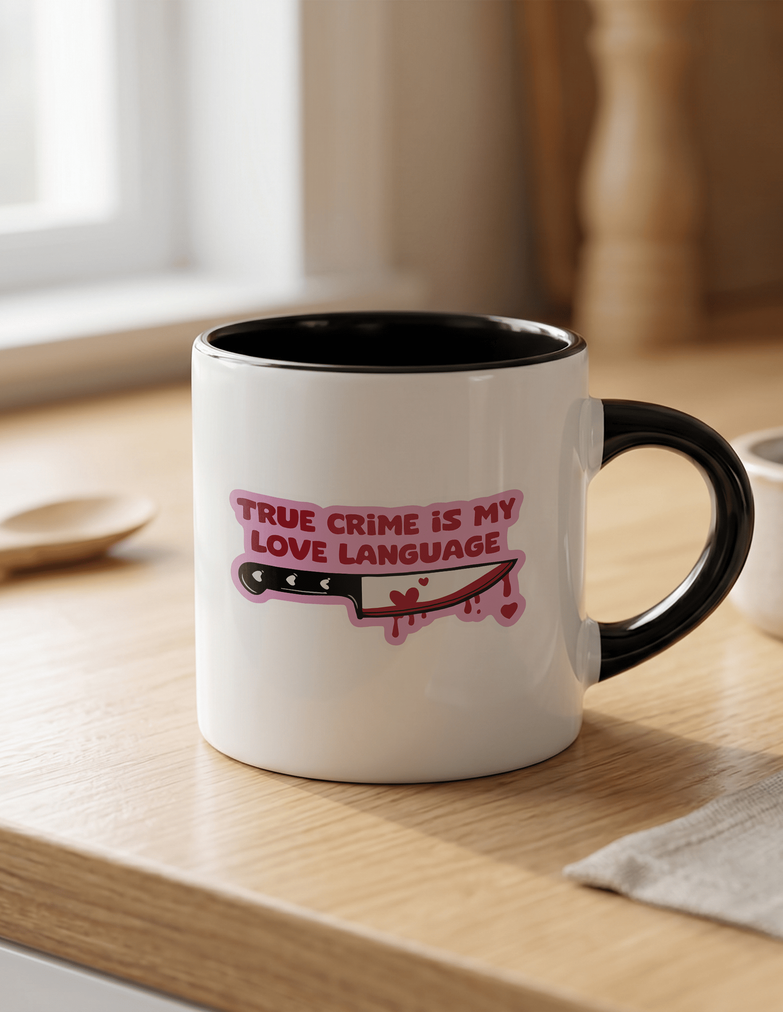 True Crime Bıçak Kahve Kupası