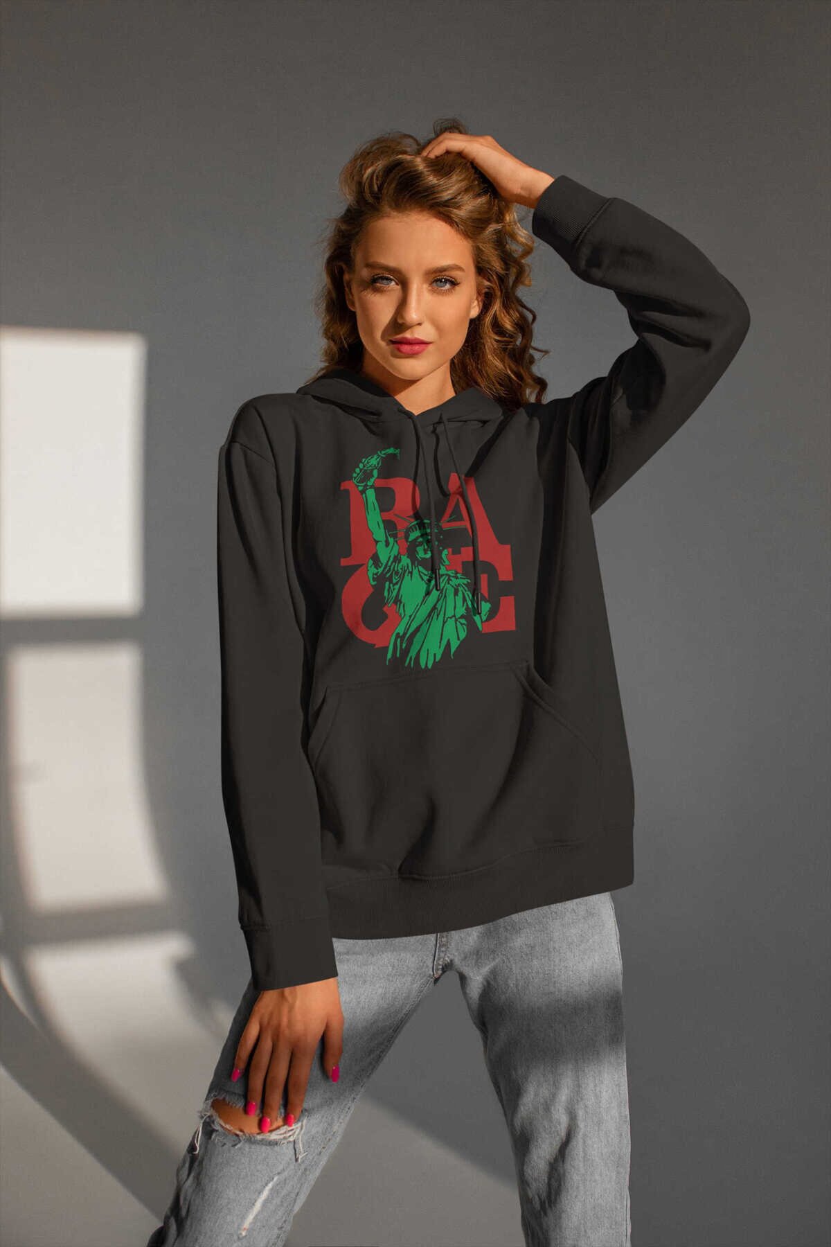 Rage Against the Machine Heykel Kapüşonlu Sweatshirt