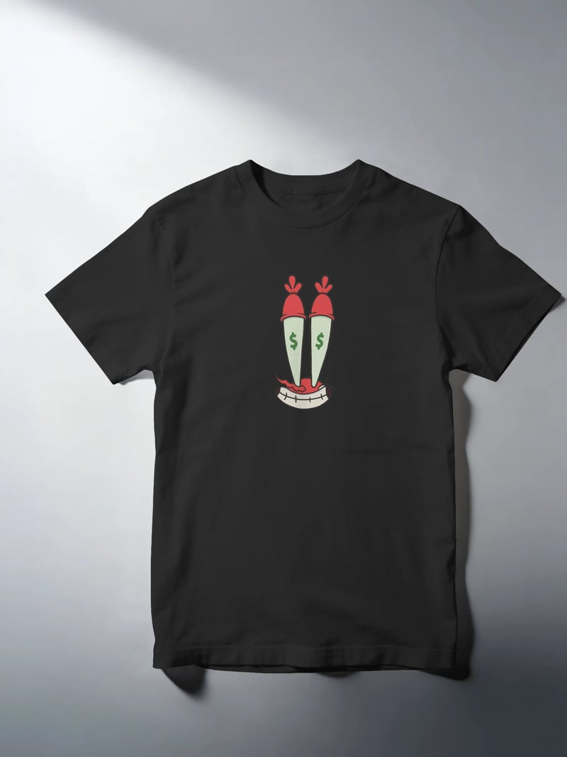 Mr. Krabs Spongebob Squarepants Unisex Tişört