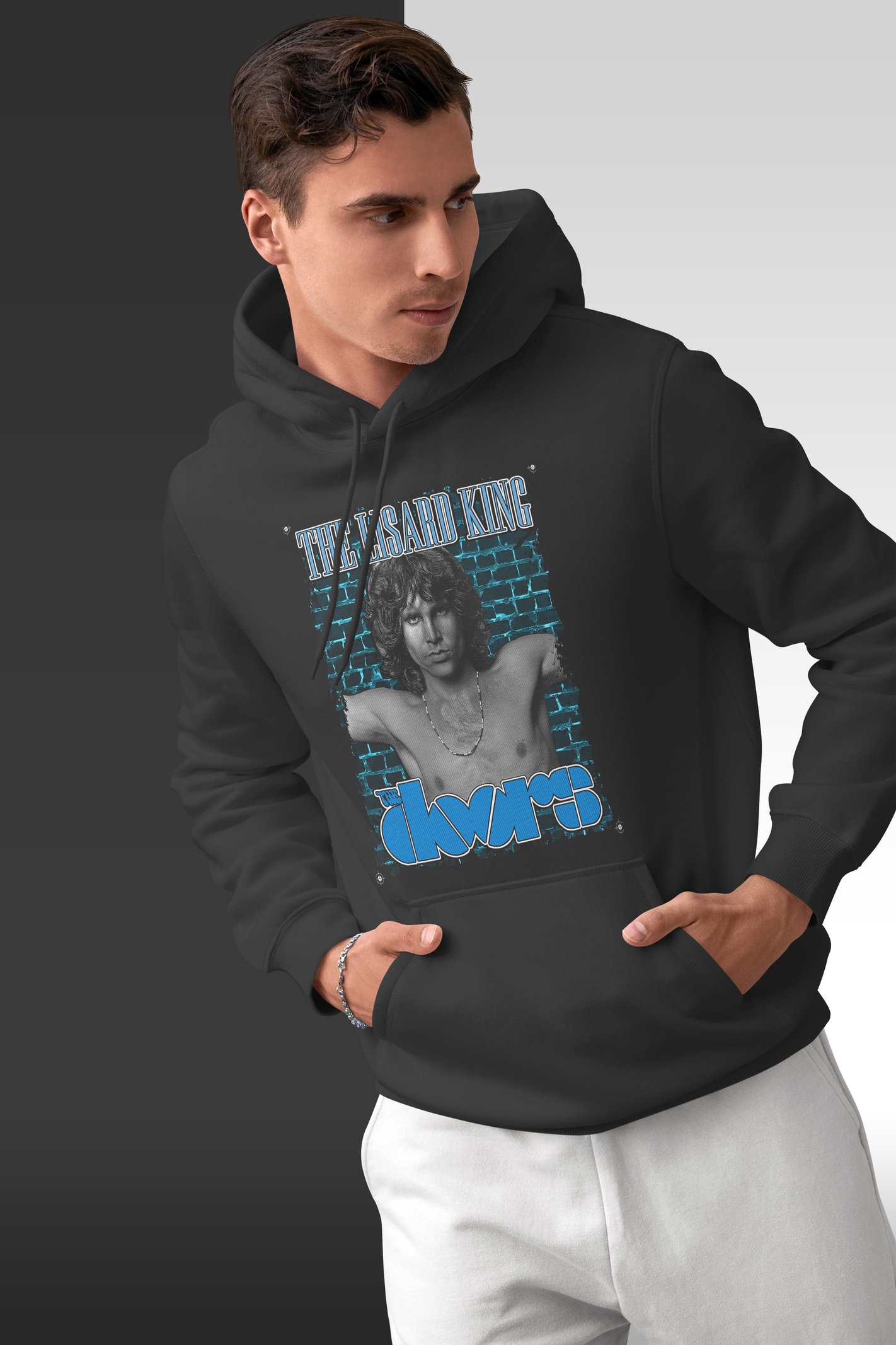 The Doors Kapüşonlu Unisex Sweatshirt