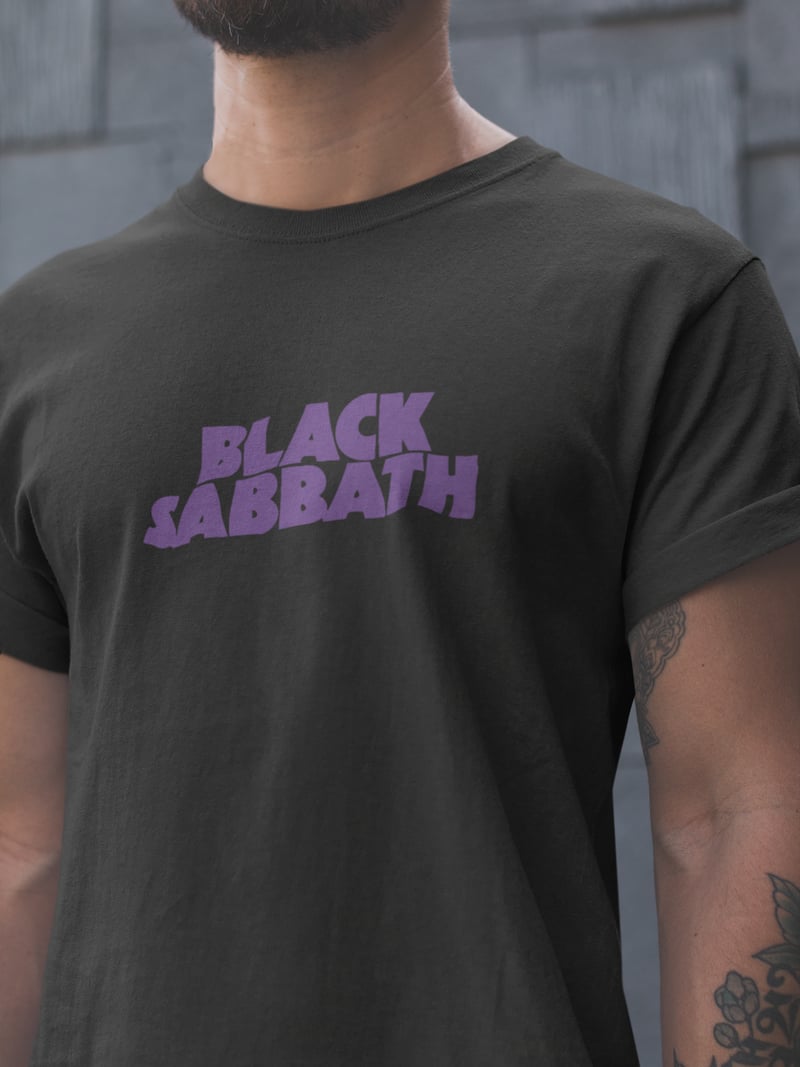 Black Sabbath Unisex Siyah Tişört