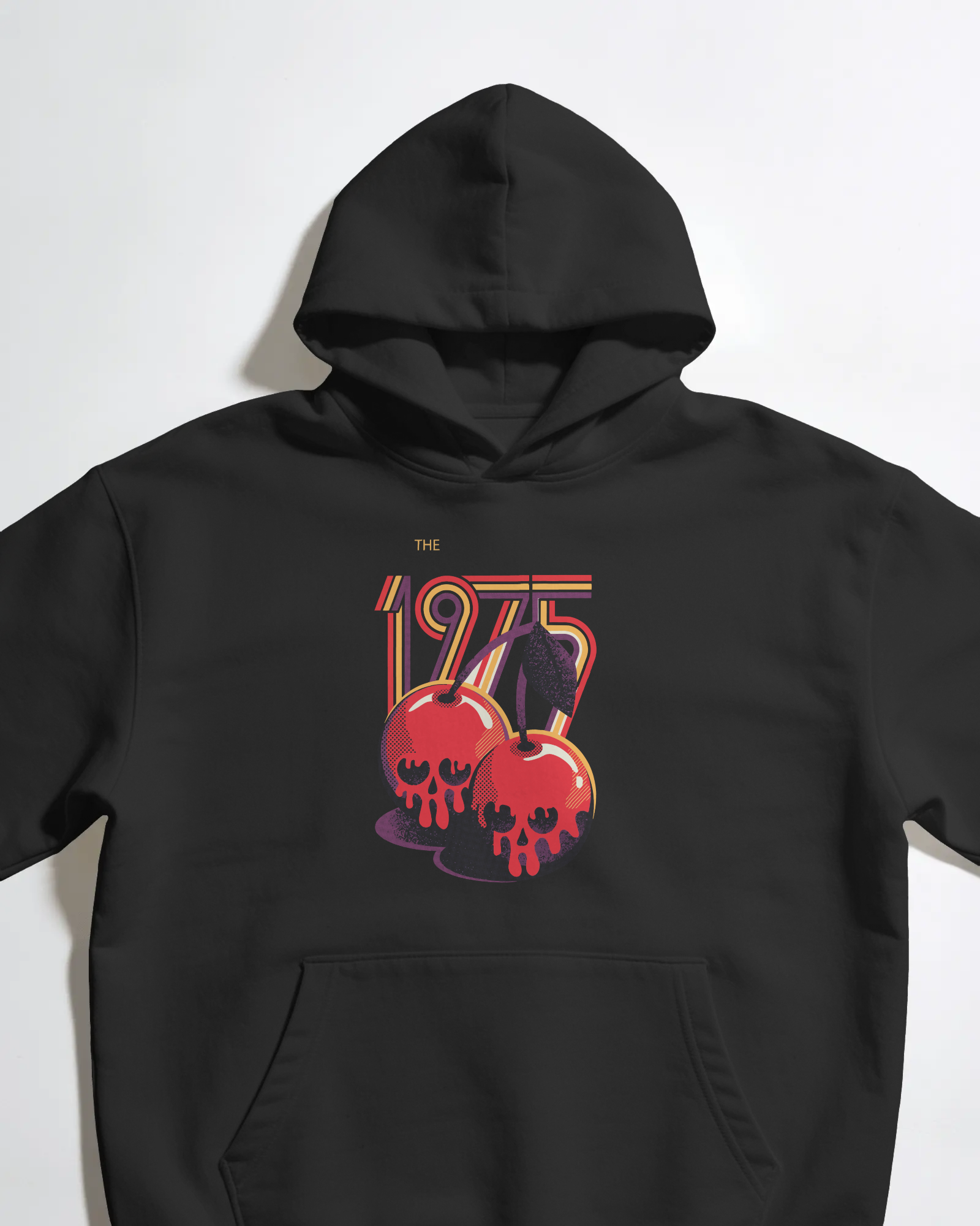 The 1975 Kafatası Kapüşonlu Sweatshirt