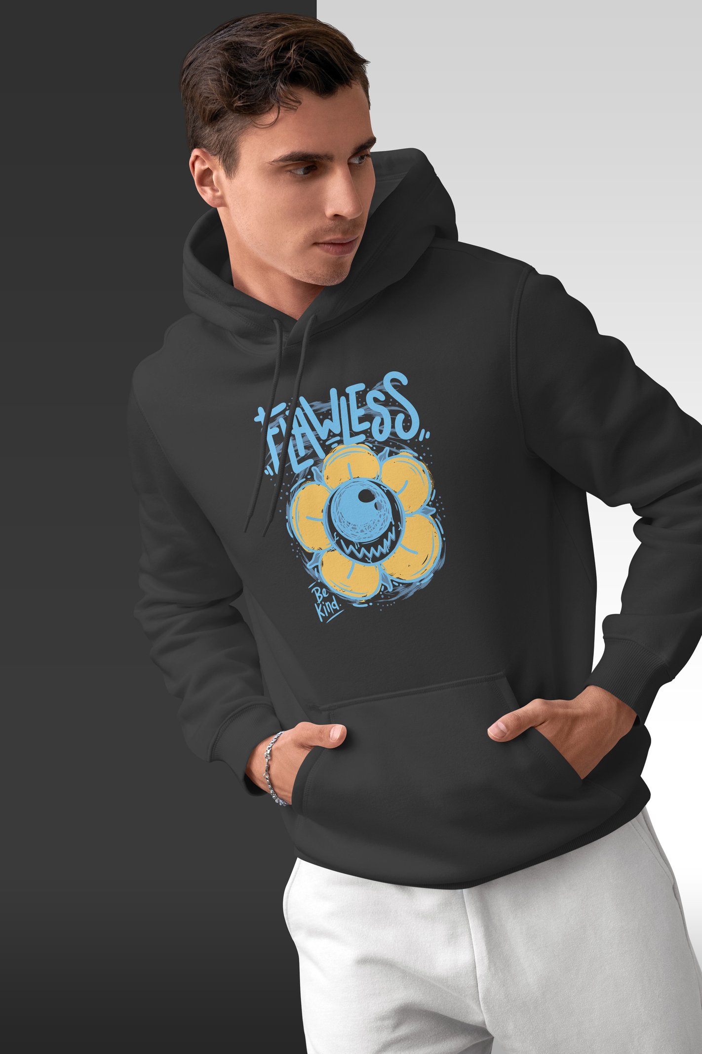 Flawless Kapüşonlu Unisex Sweatshirt