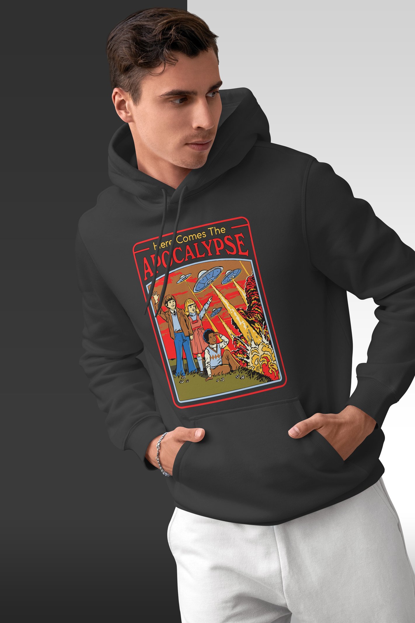 Apocalypse Kapüşonlu Unisex Sweatshirt