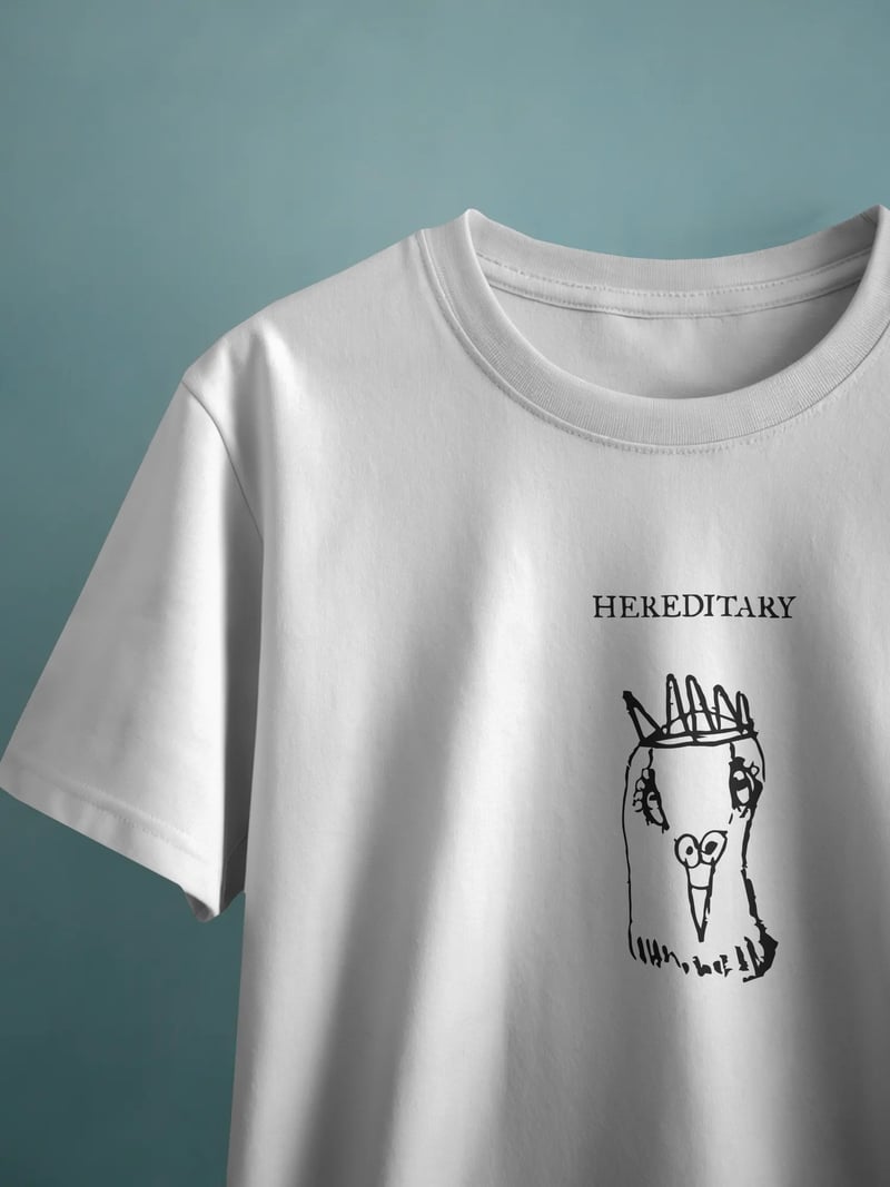 Hereditary Unisex Beyaz Tişört