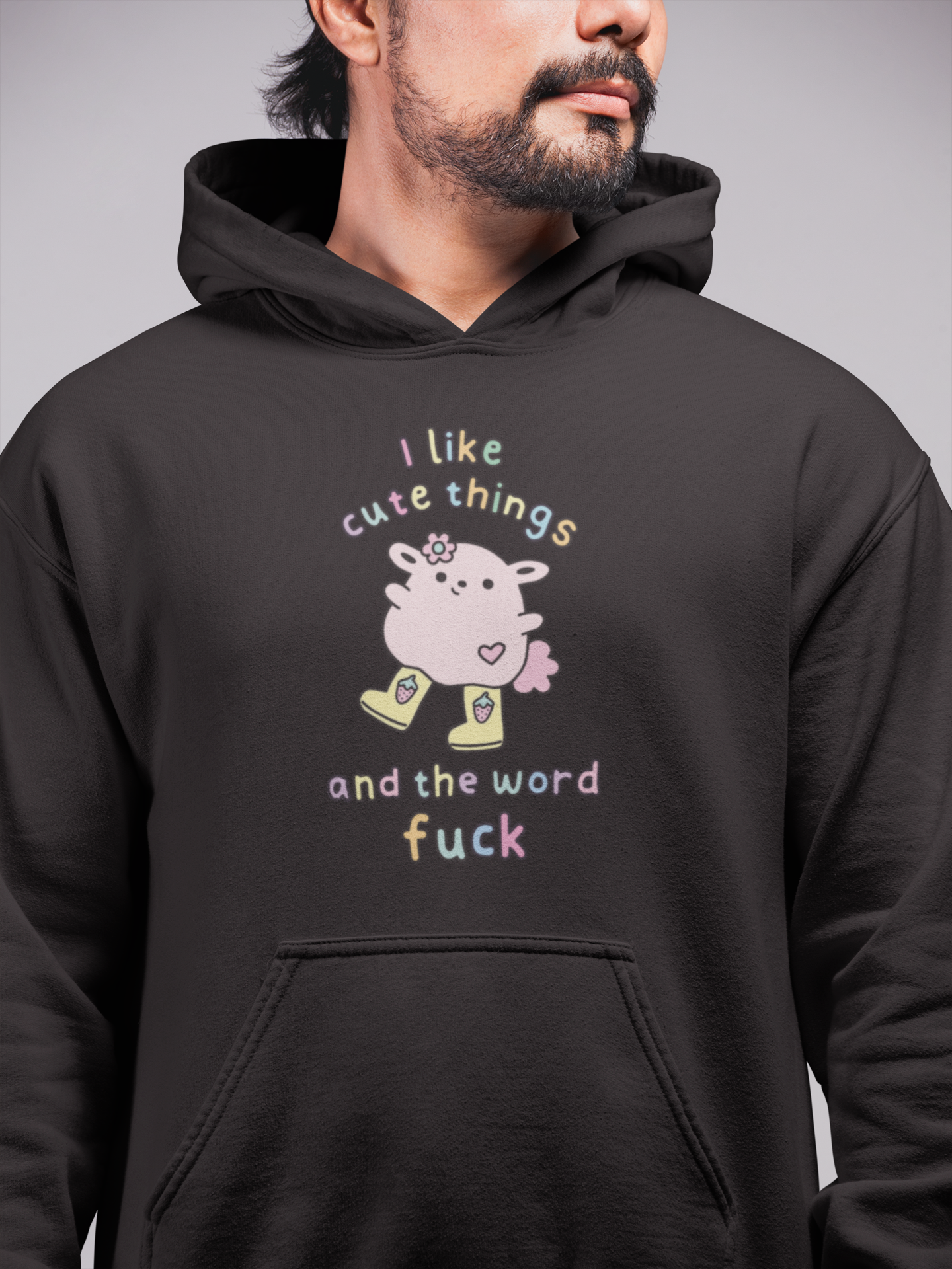 …And the Word F**k Unisex Kapüşonlu Sweatshirt