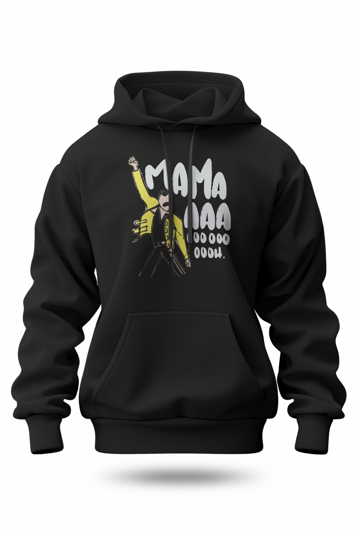 Queen Unisex Kapüşonlu Sweatshirt