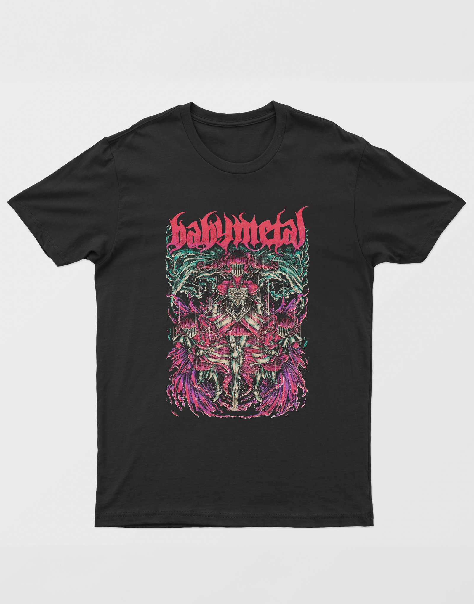 Babymetal Dijital Baskı Unisex Tişört