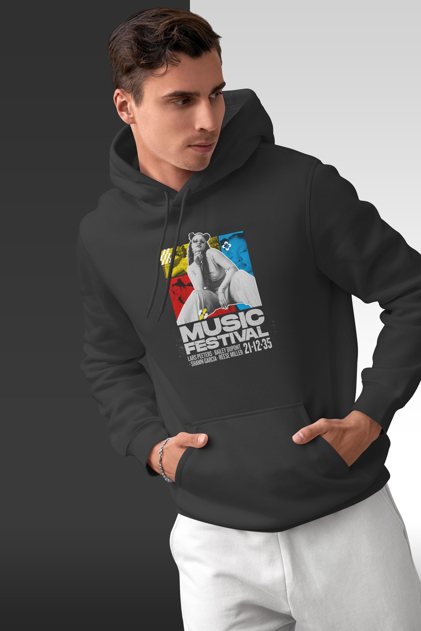 Festival Kapüşonlu Unisex Sweatshirt