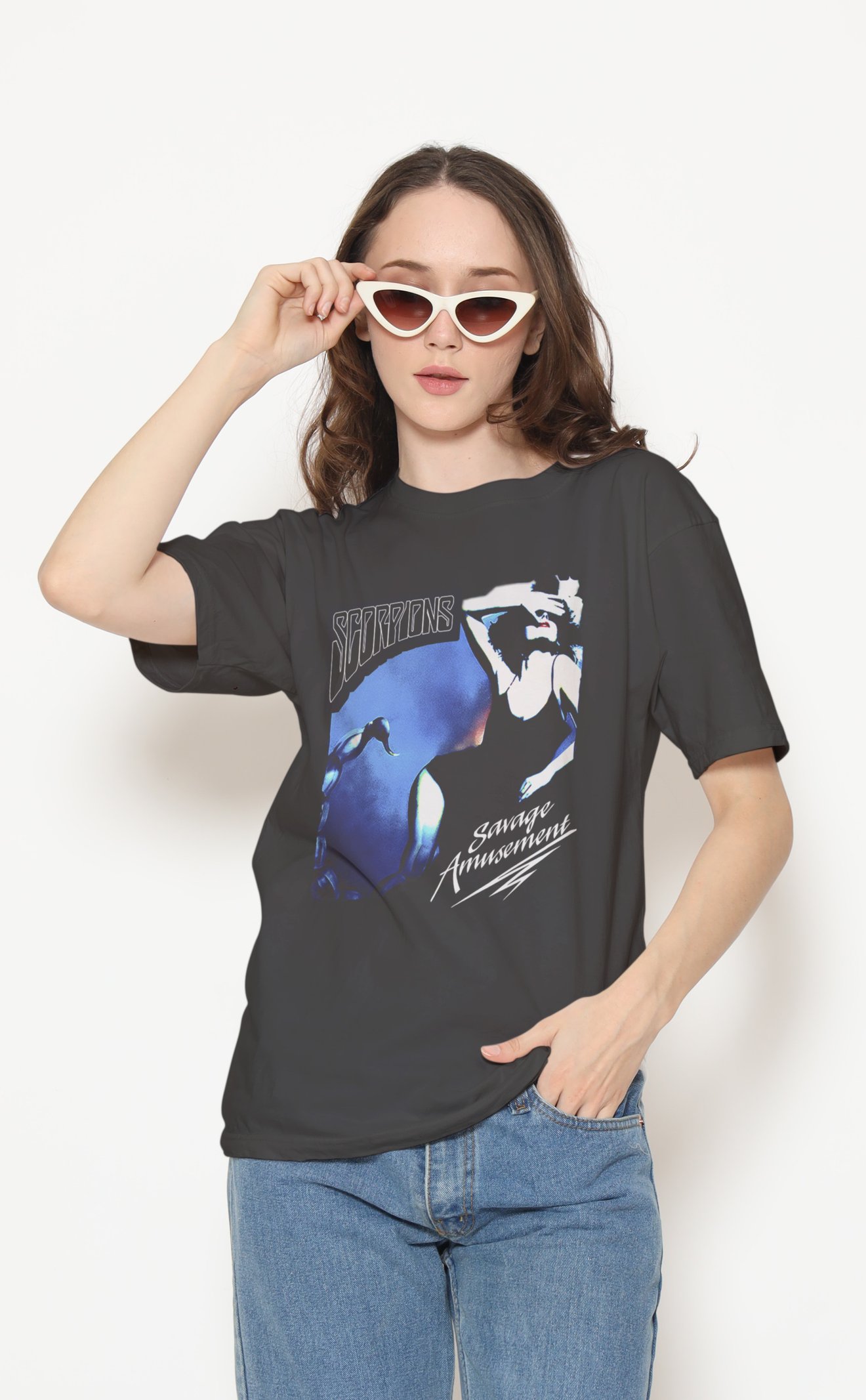 Scorpions Dijital Baskı Unisex Tişört