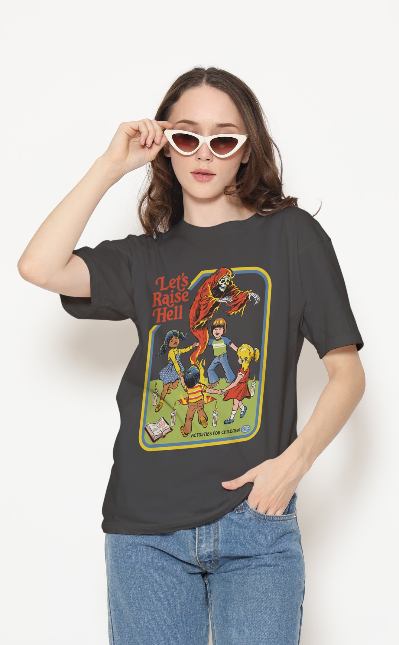 Raise Dijital Baskı Unisex Tişört